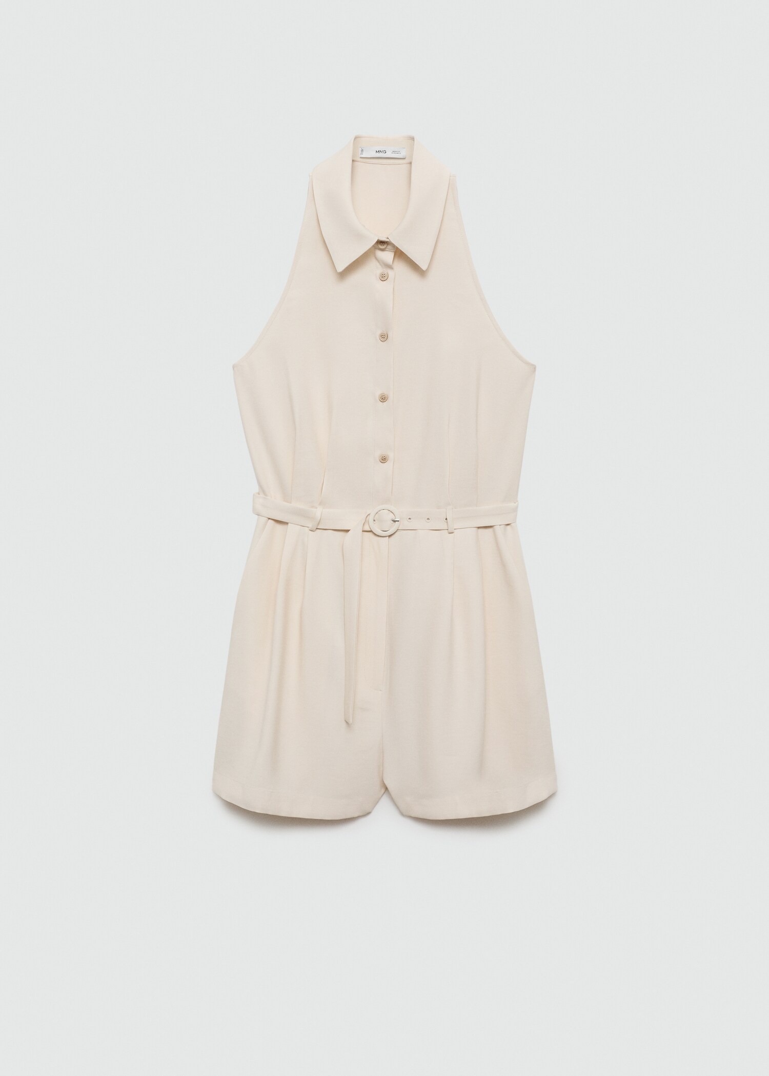 Belt short jumpsuit - Article without model
