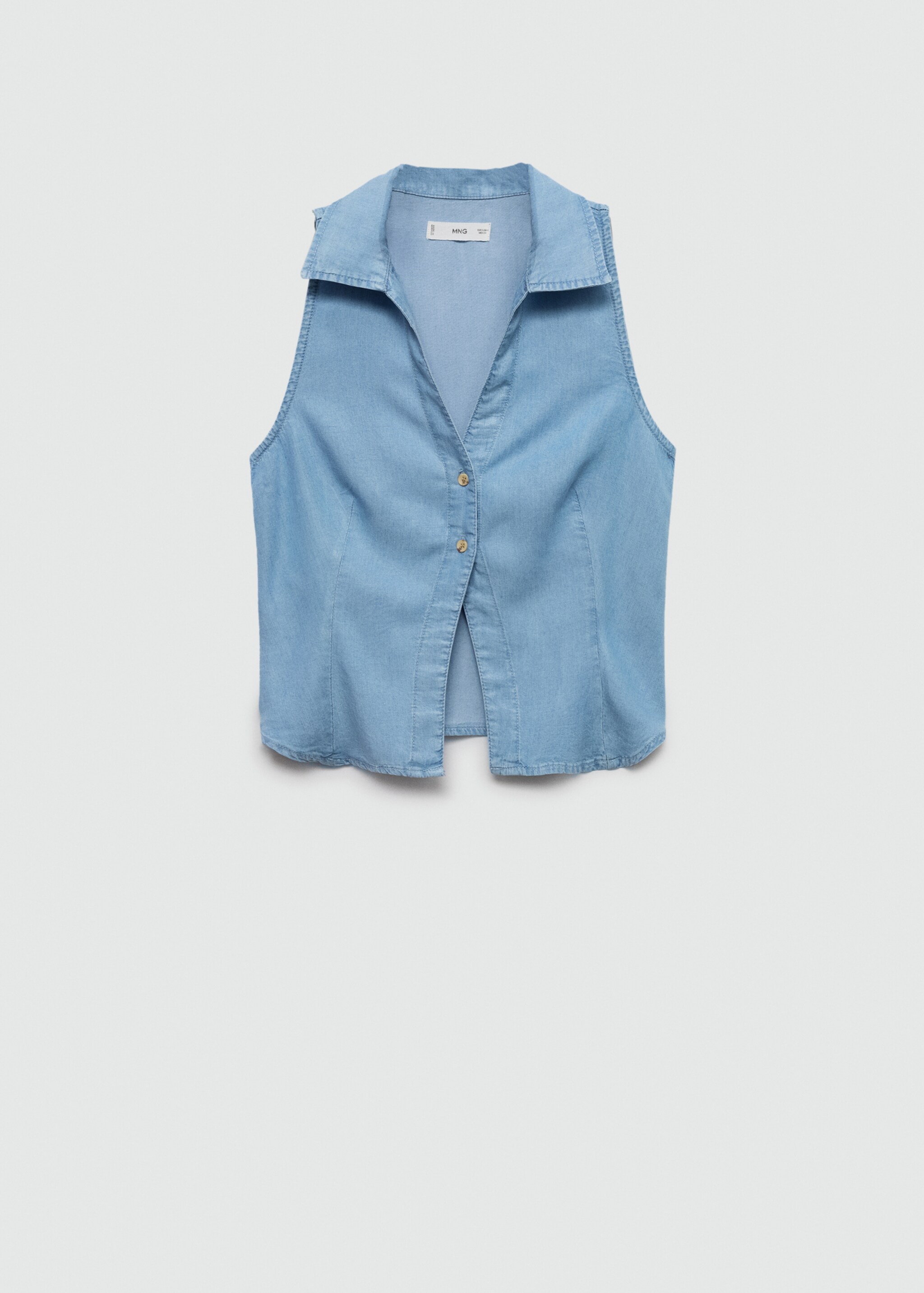 Chemise ouverture Lyocell - Article sans modèle