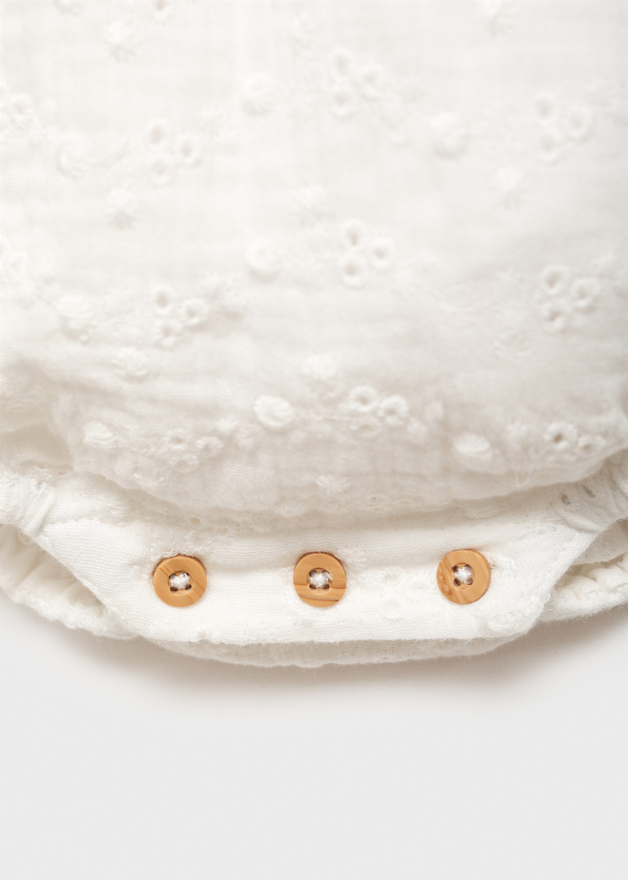 Embroidered romper - Details of the article 0