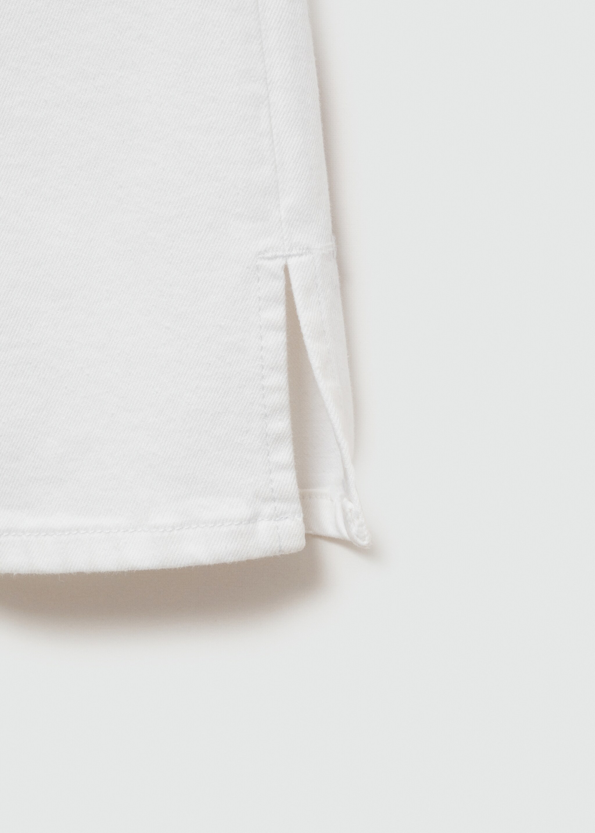 Side opening capri jeans - Details of the article 0