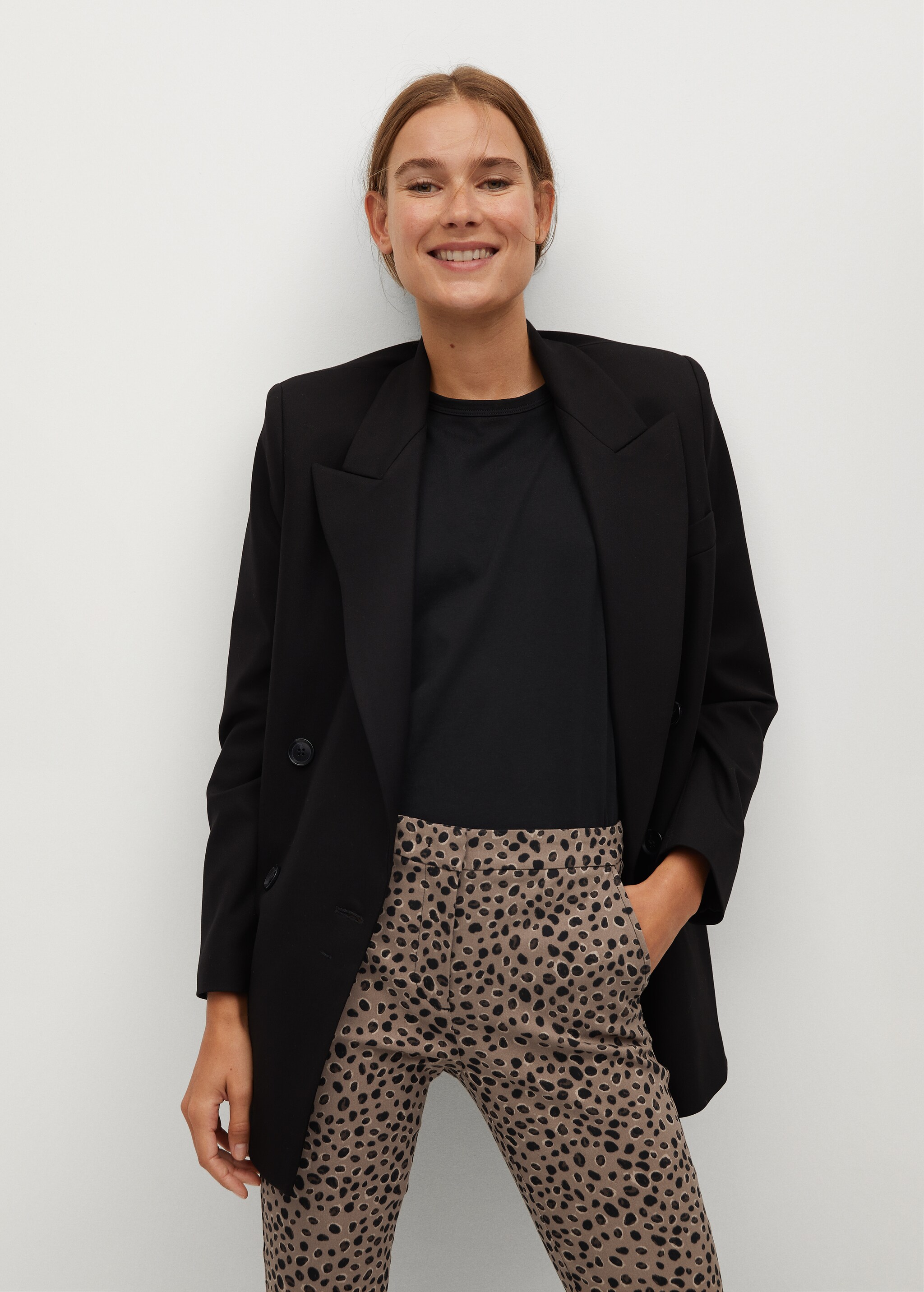 Crop skinny trousers - Details of the article 1
