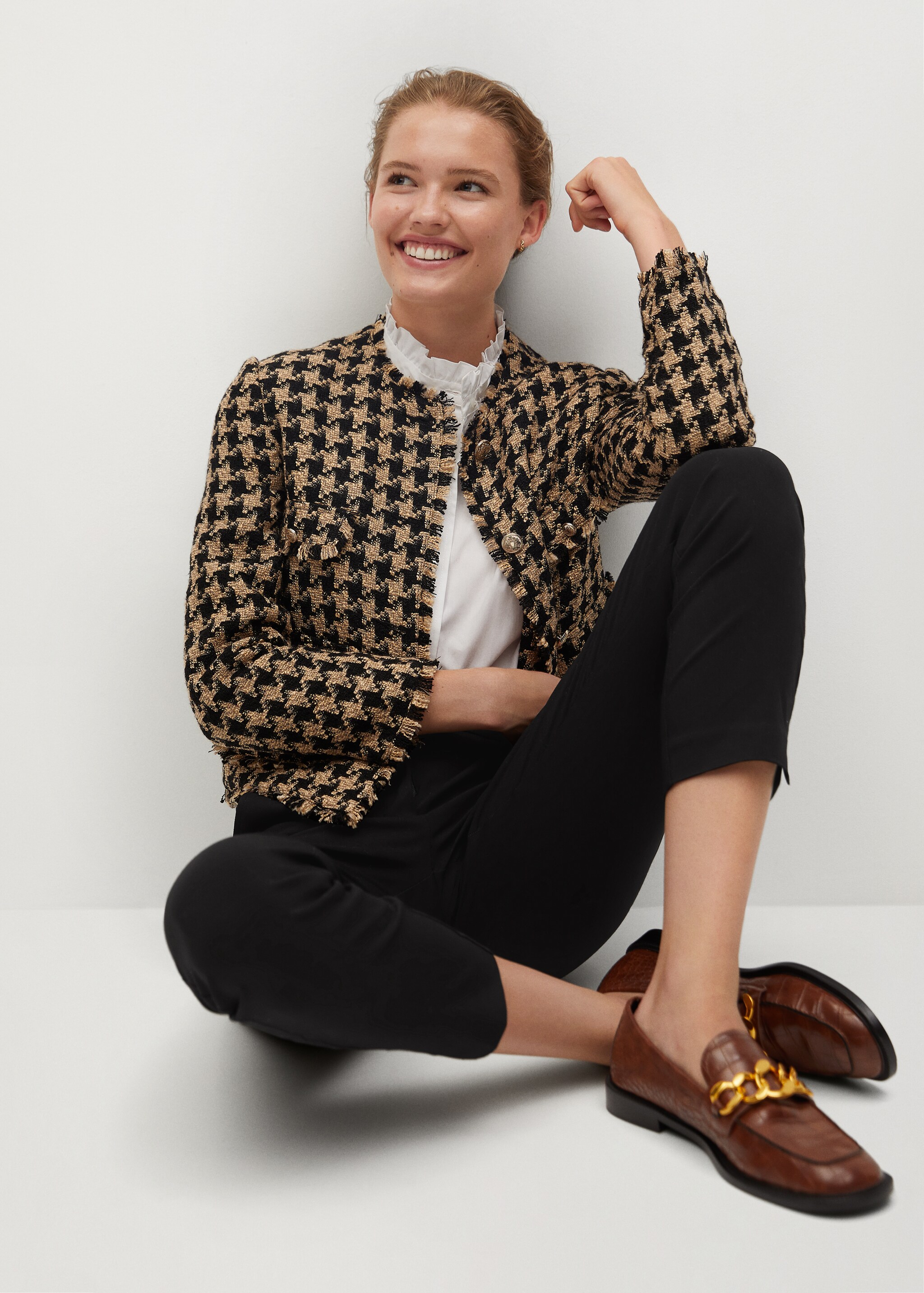 Crop skinny trousers - Details of the article 1