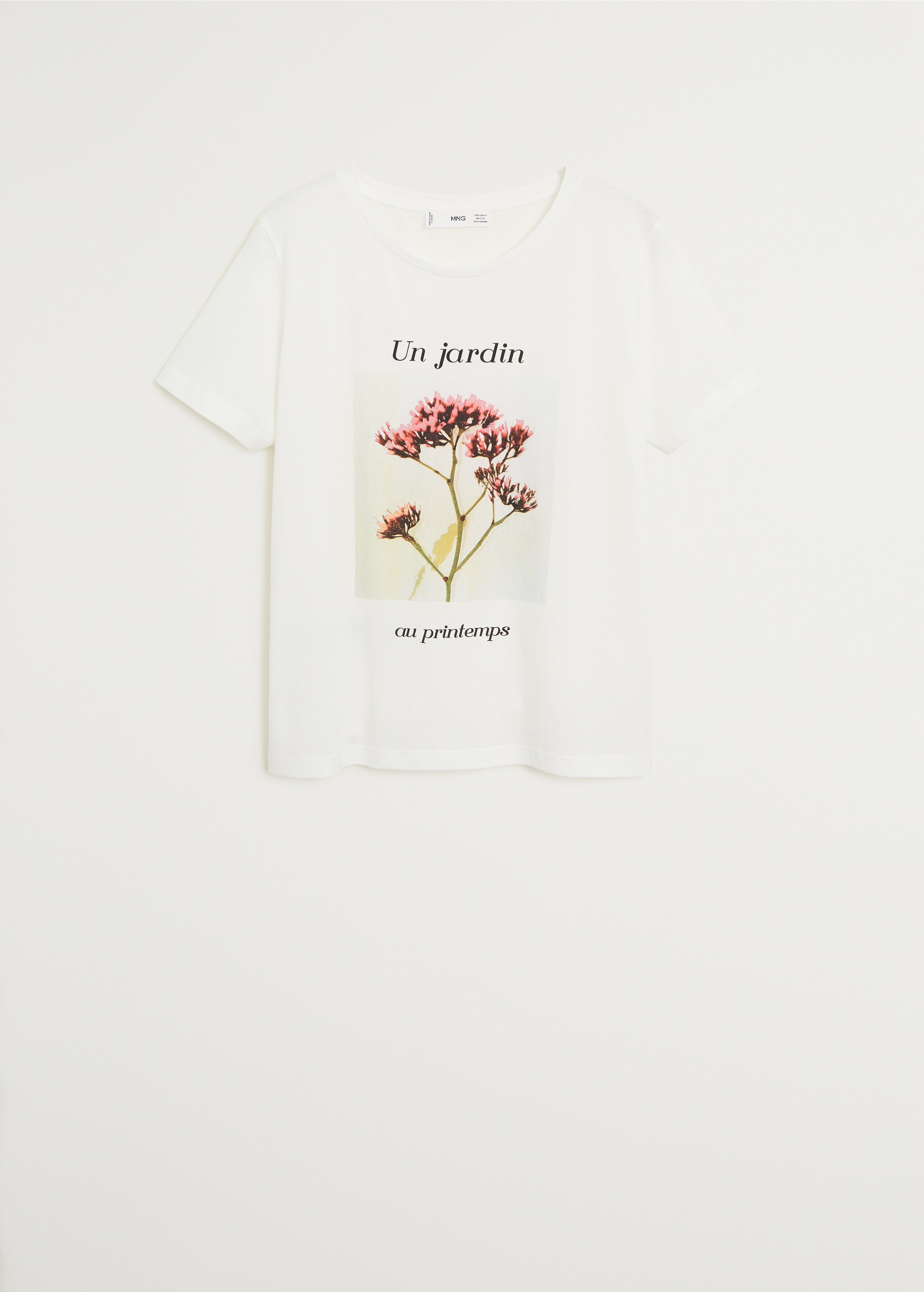 Camiseta algodón orgánico mensaje - Artículo sin modelo