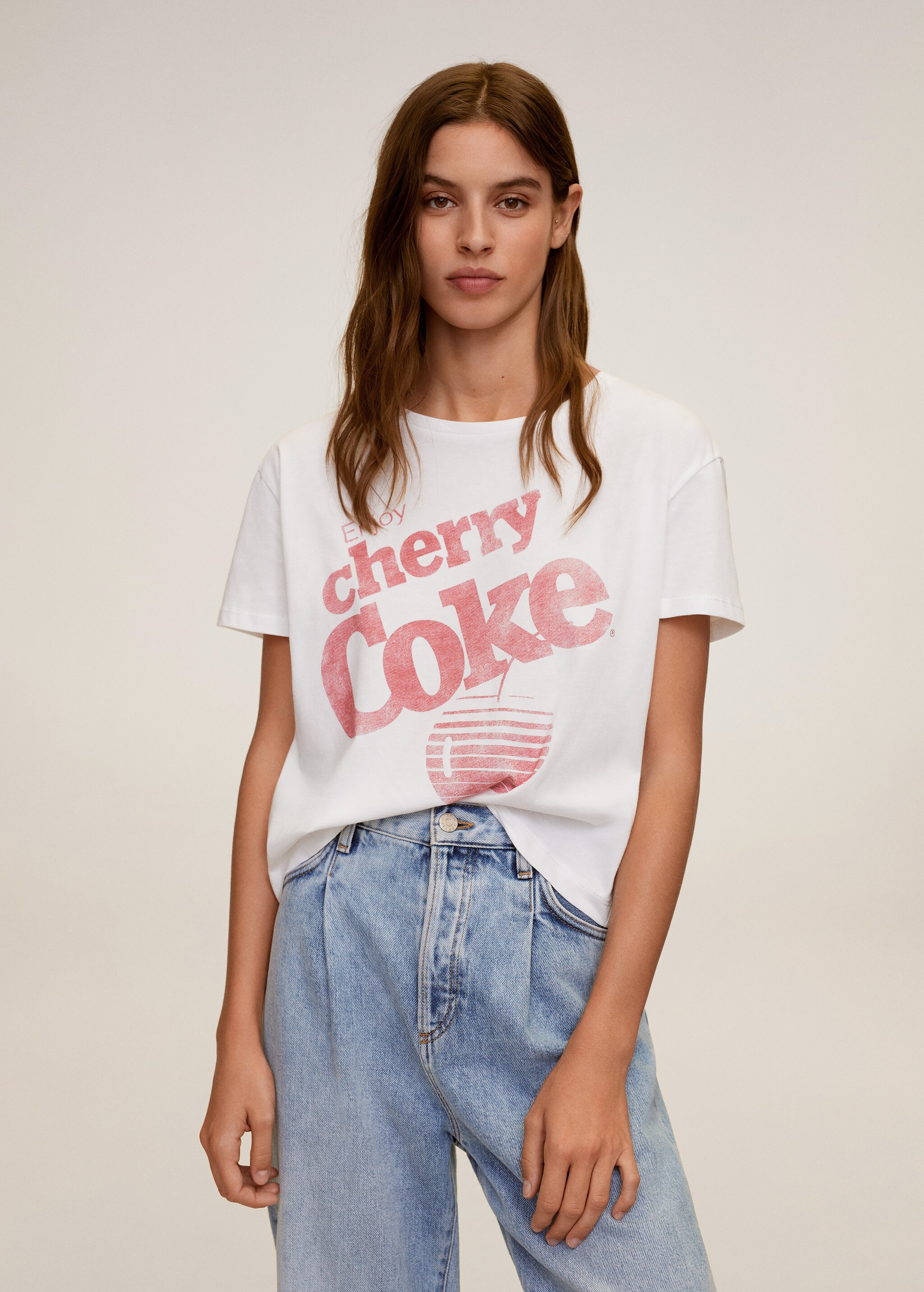 Camiseta estampada manga corta - Plano medio