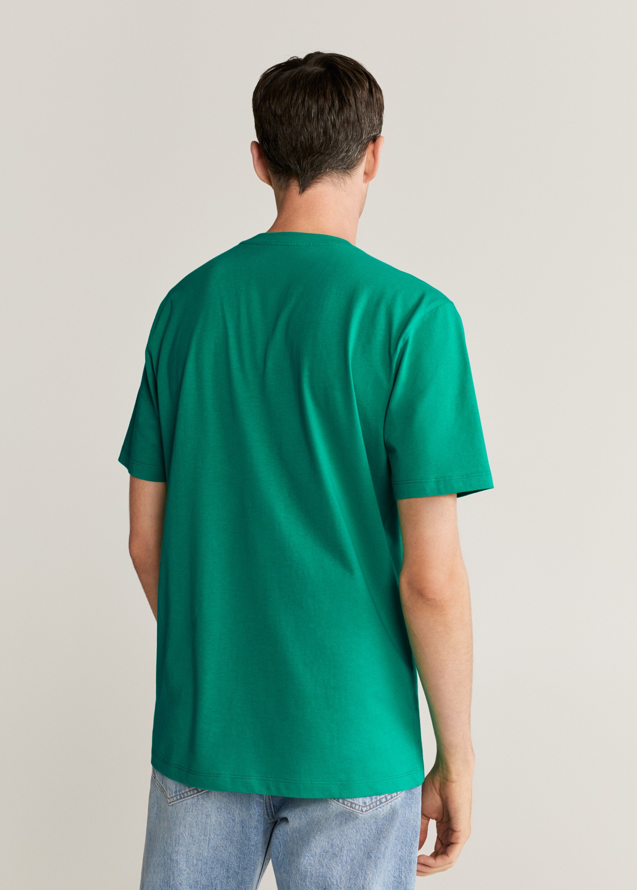 Camiseta algodón sostenible - Reverso del artículo