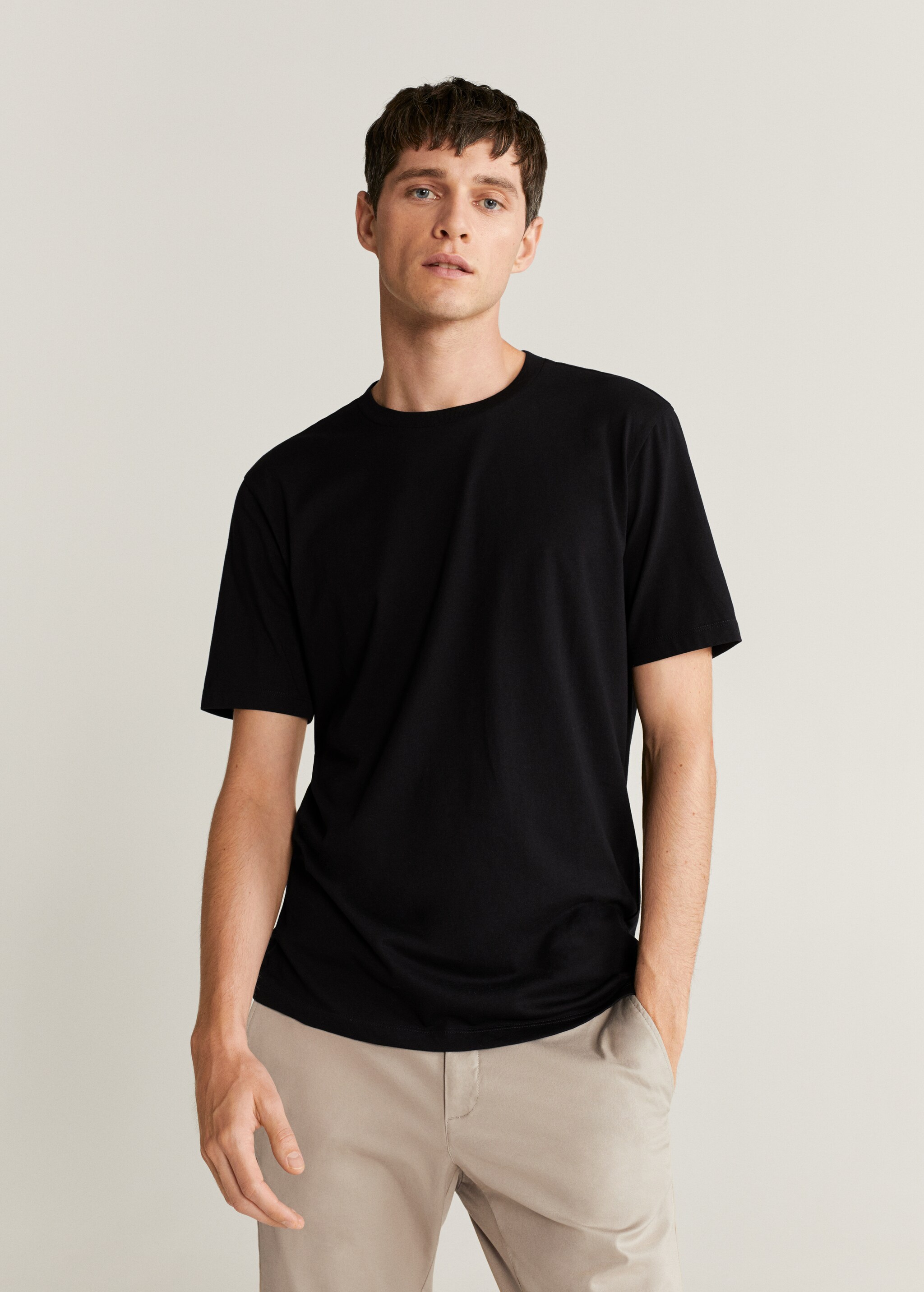 Camiseta algodón sostenible - Plano medio