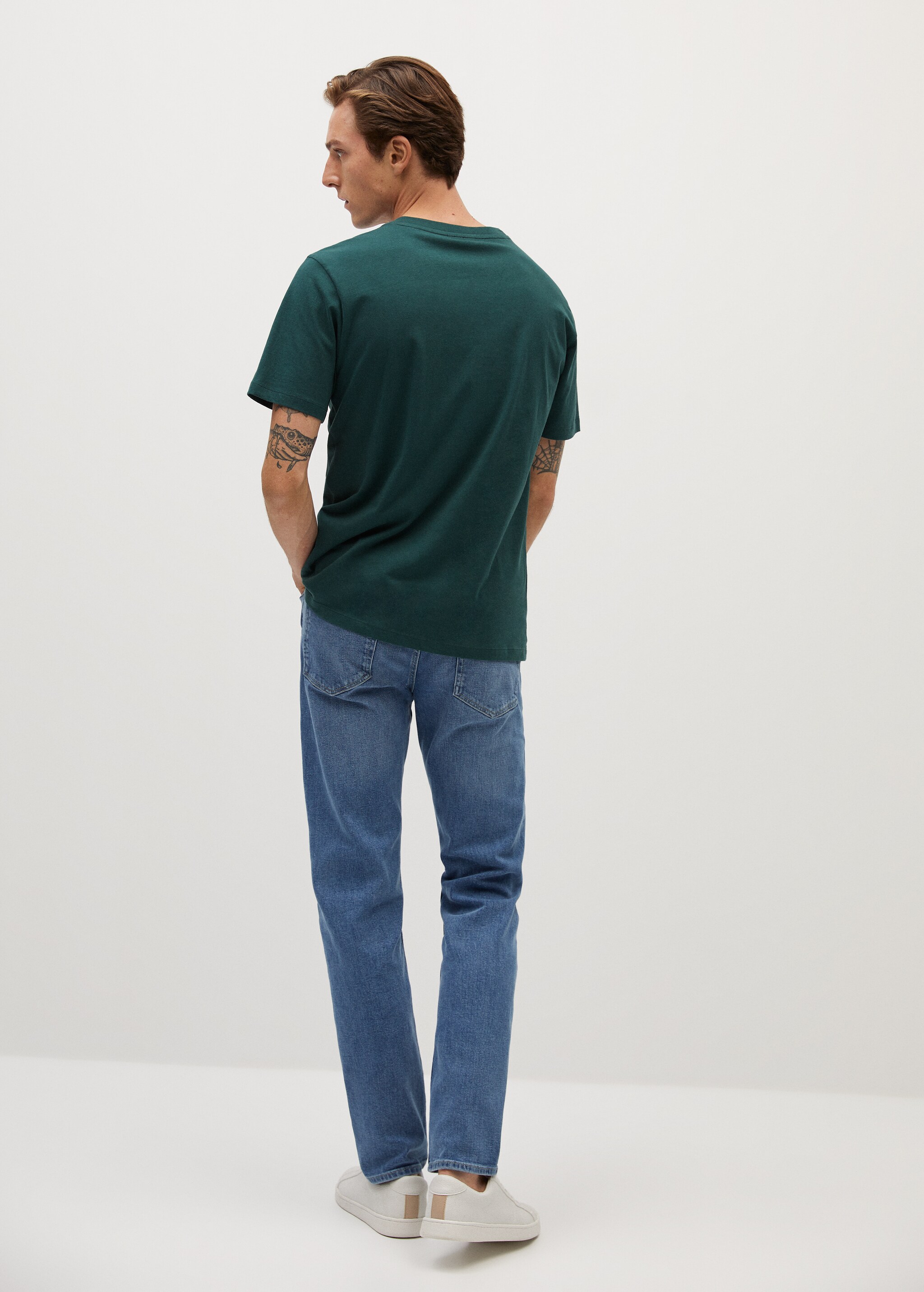 Camiseta 100% algodón sostenible - Reverso del artículo