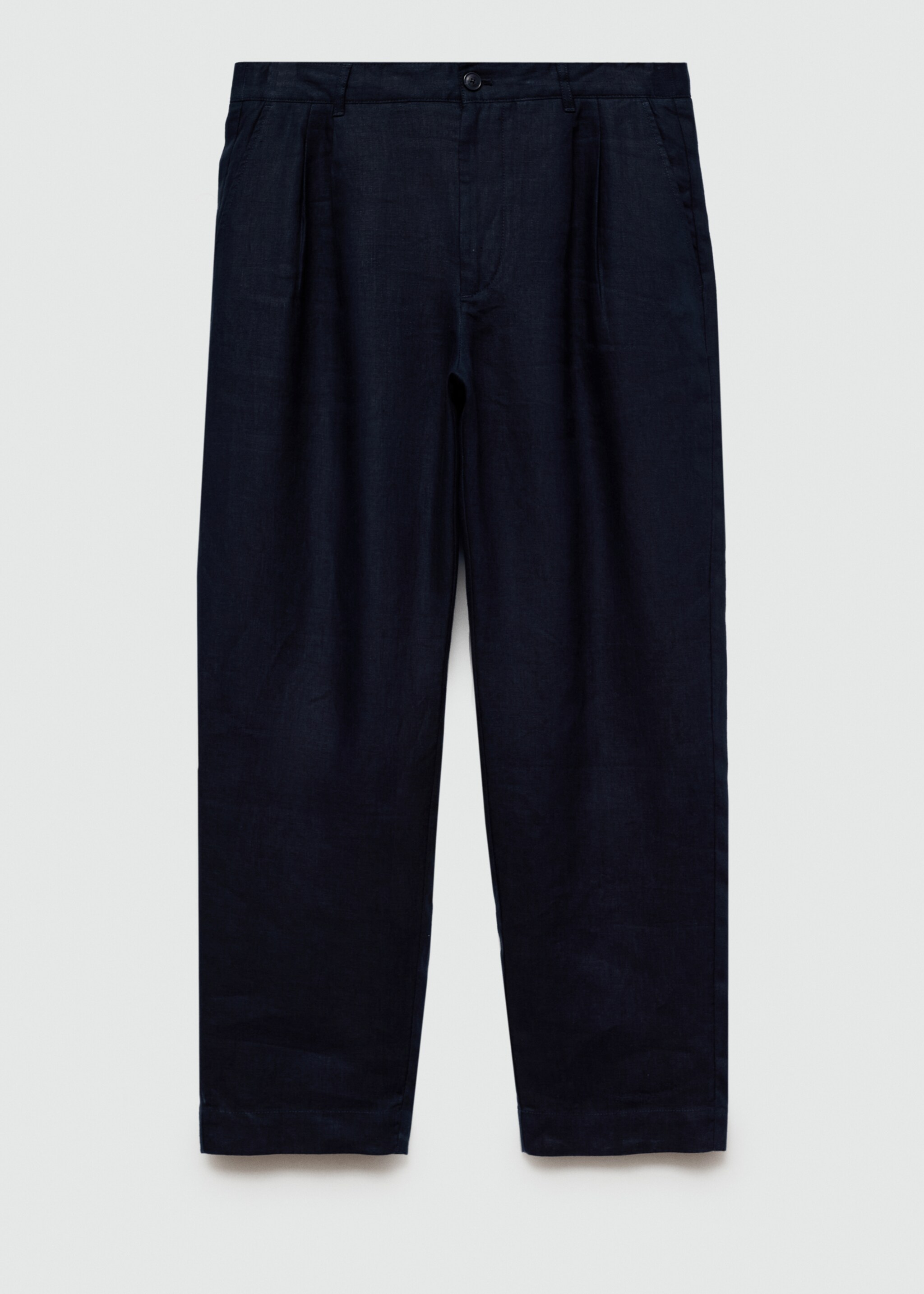 Pantalon 100 % lin relaxed-fit - Article sans modèle