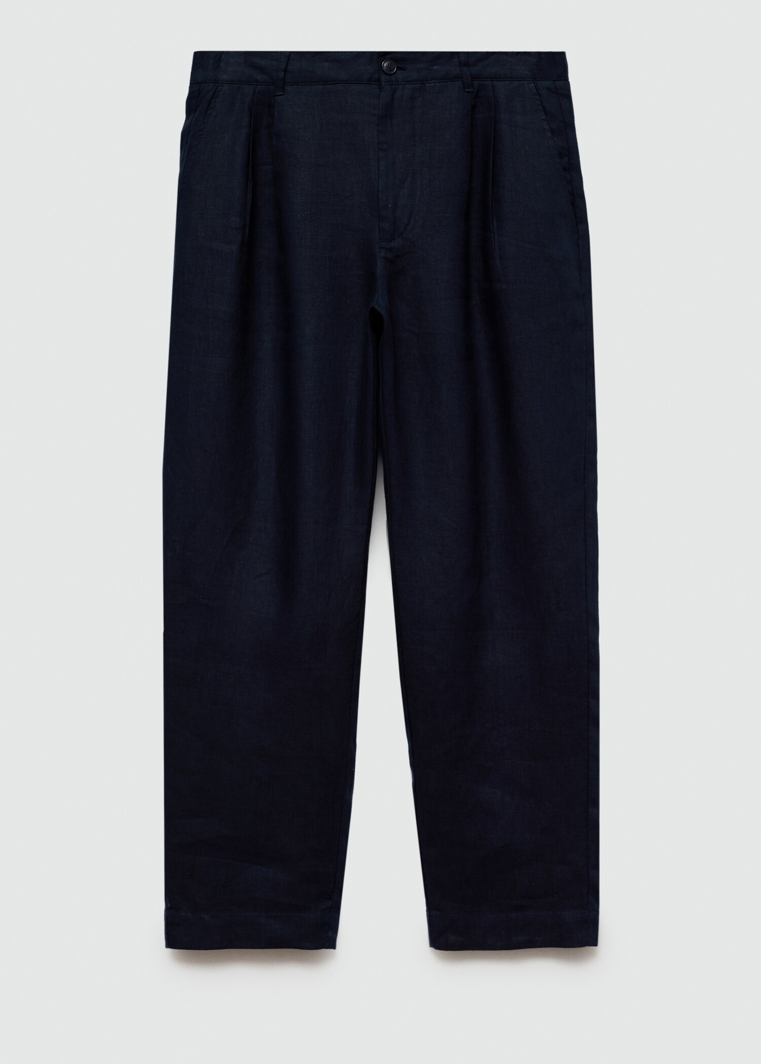 Relaxed-Fit-Hose aus 100 % Leinen - Artikel ohne Model