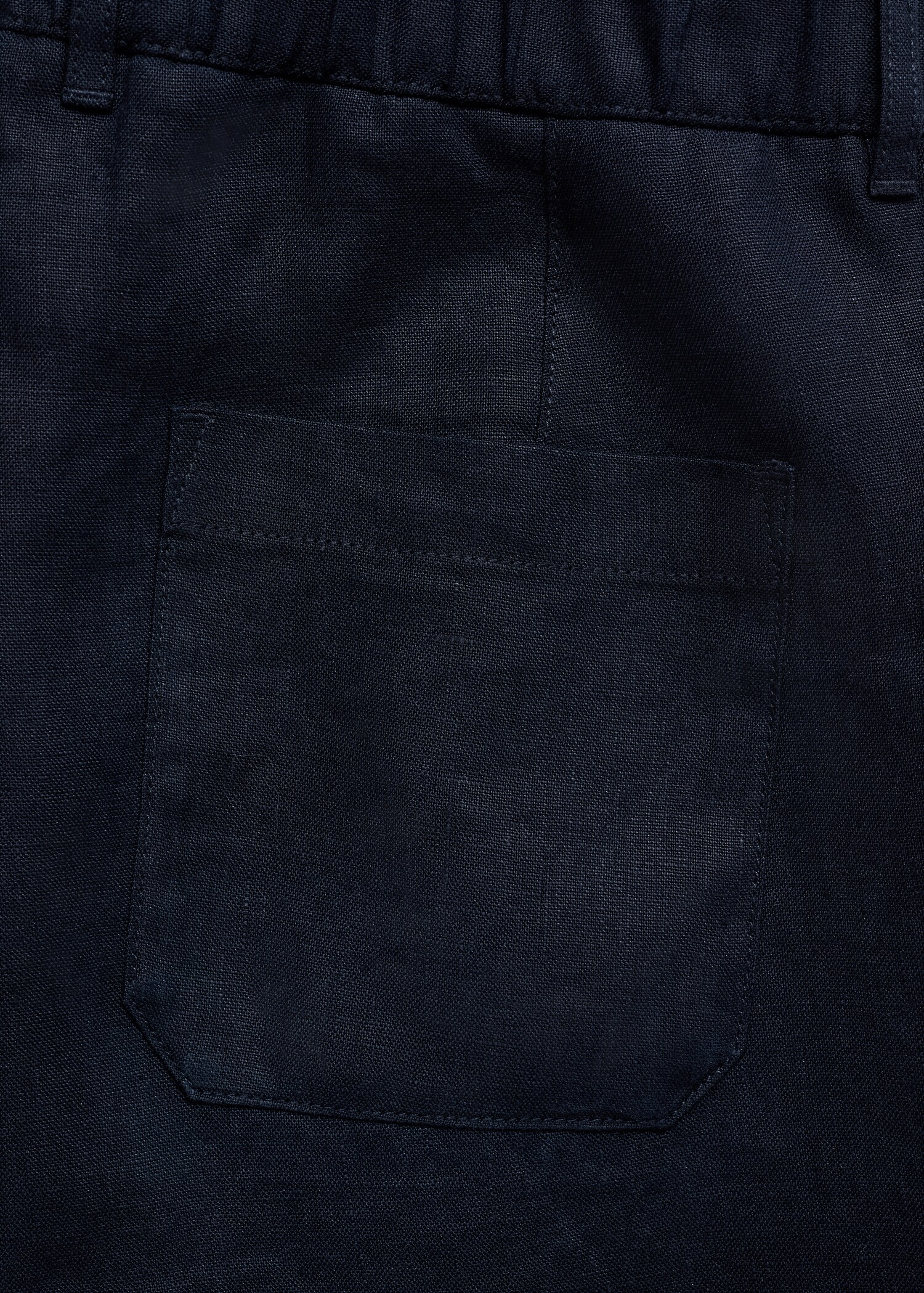 Relaxed-Fit-Hose aus 100 % Leinen - Detail des Artikels 8