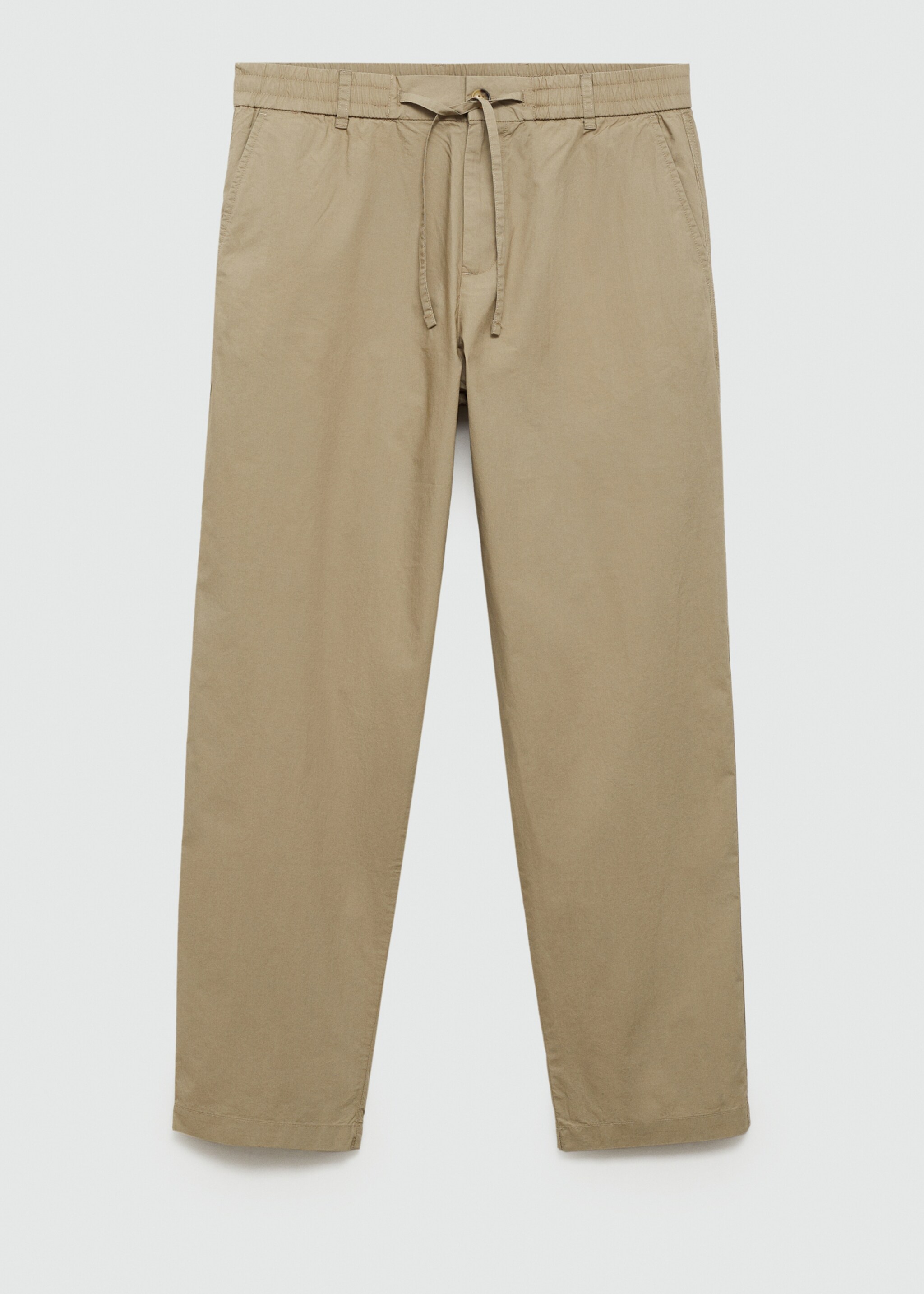 Pantaloni cotone laccio - Articolo senza modello