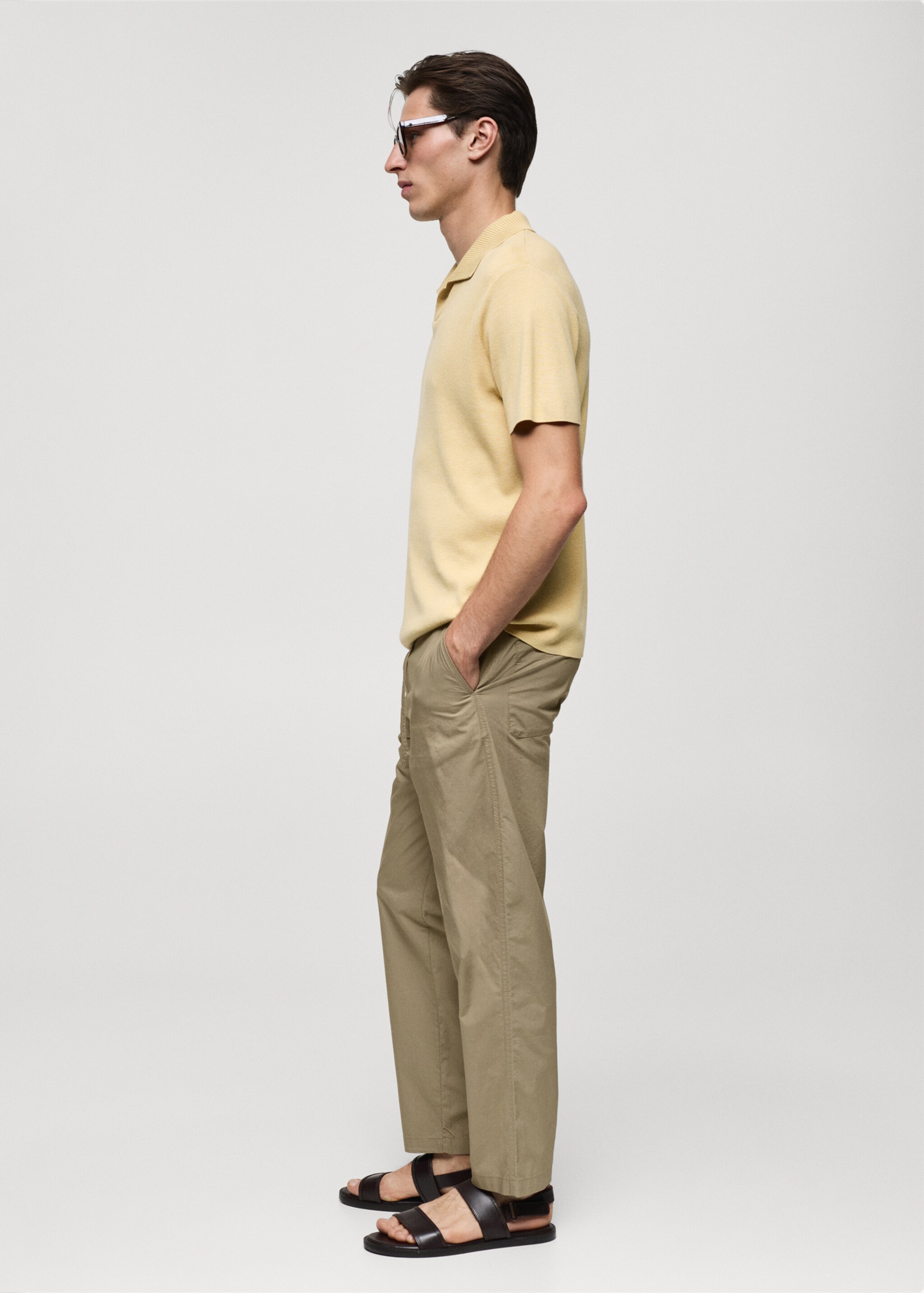 Pantaloni cotone laccio - Dettaglio dell'articolo 2