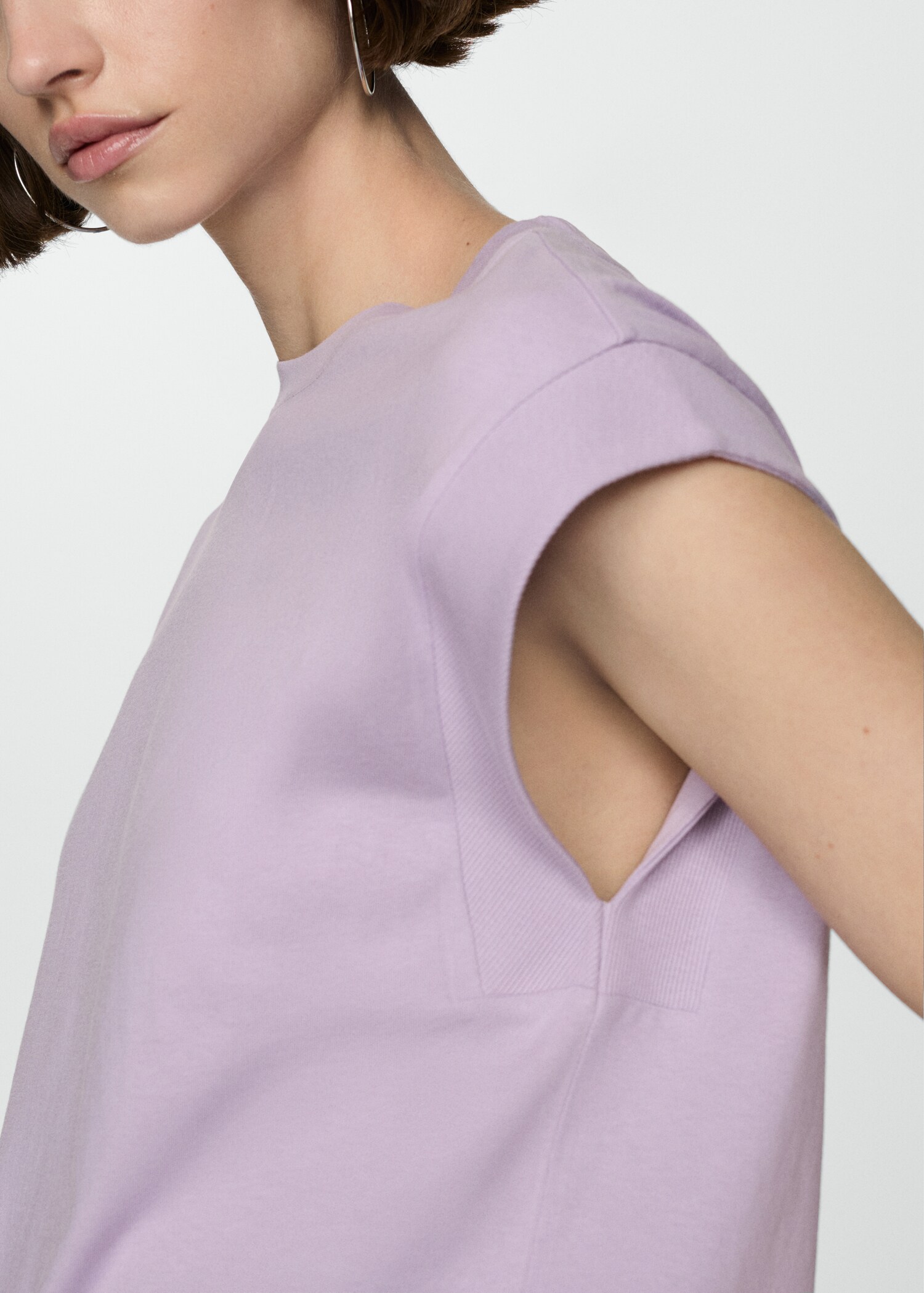 T-shirt coton manches courtes - Détail de l'article 6