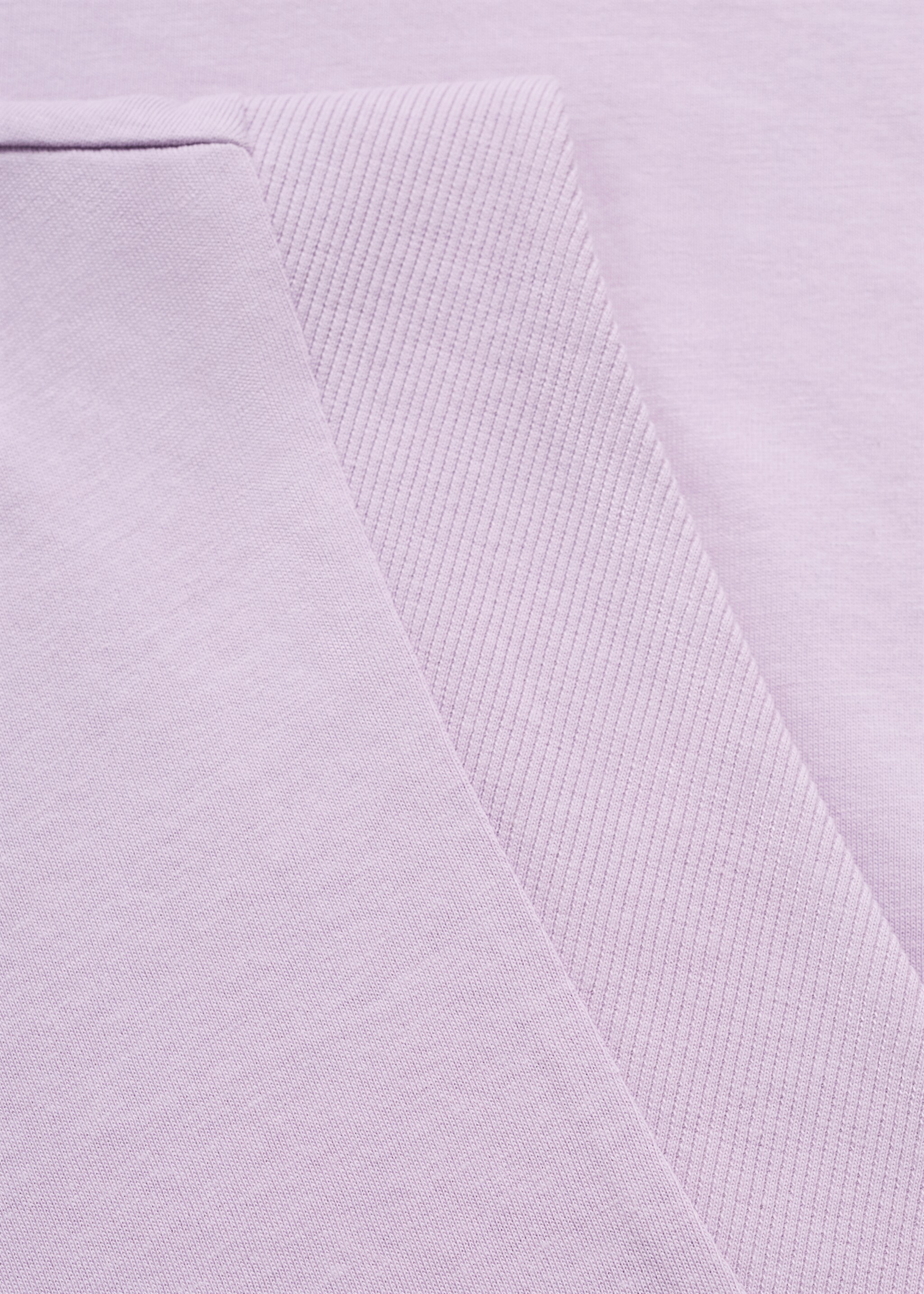 T-shirt coton manches courtes - Détail de l'article 8, Violet clair/pastel. Ref: 77030581-00.