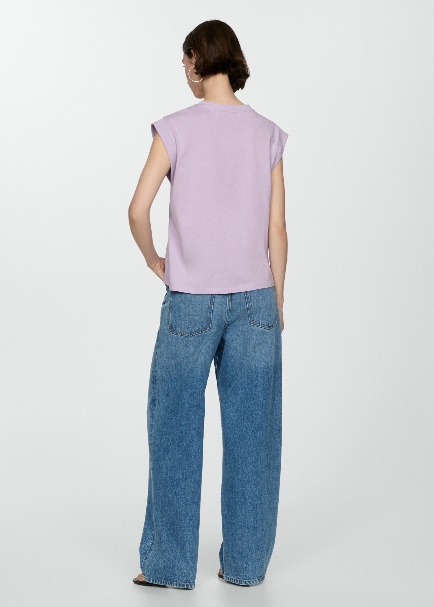 T-shirt coton manches courtes - Verso de l’article