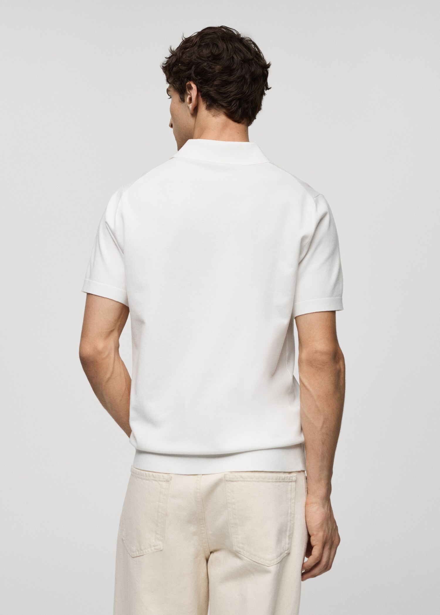 Polo maille fine - Verso de l’article