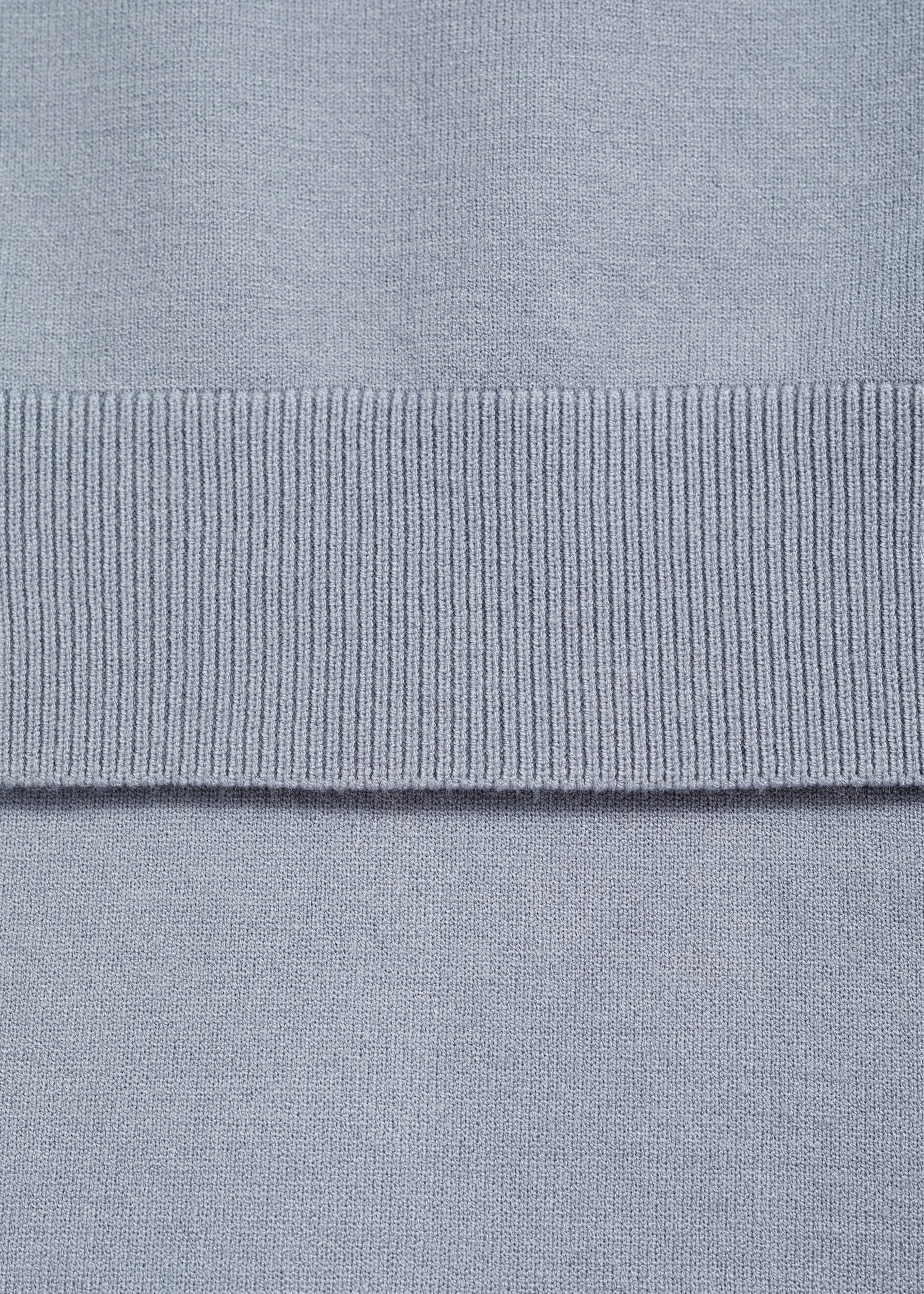 Fine-knit polo shirt - Details of the article 0