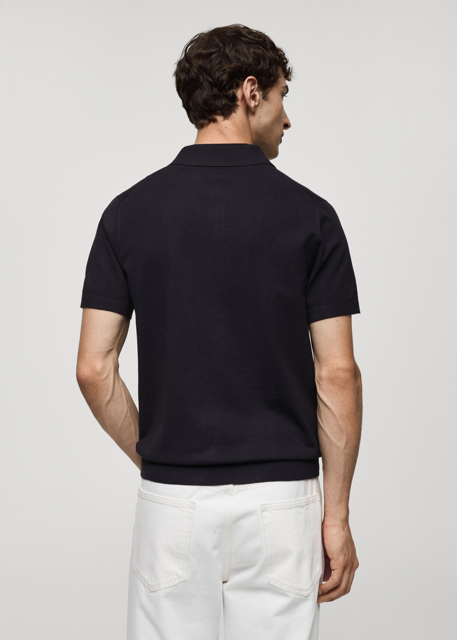 Polo maille fine - Verso de l’article