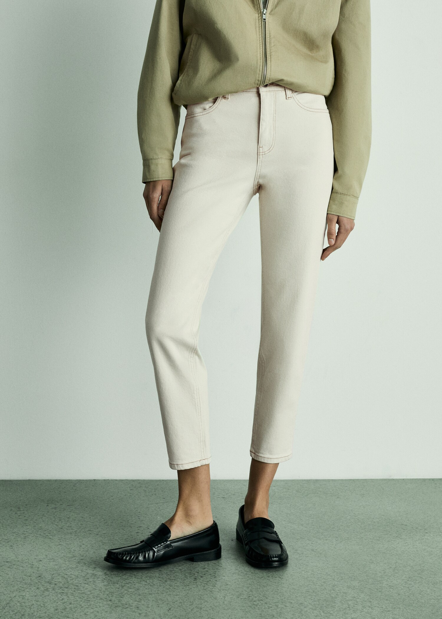 Newmom comfort high-rise jeans - Medium plane