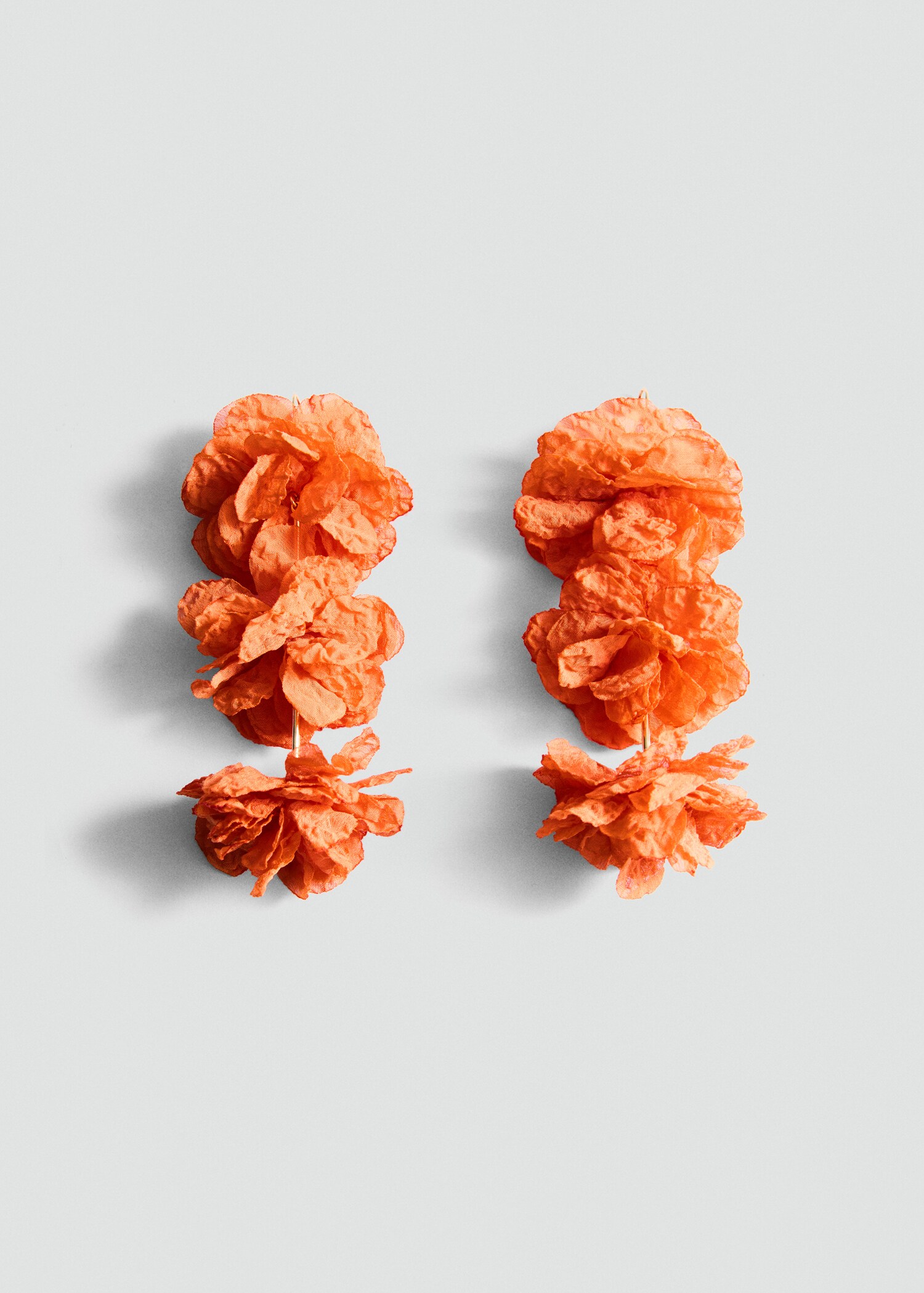 Flower pendant earrings - Article without model