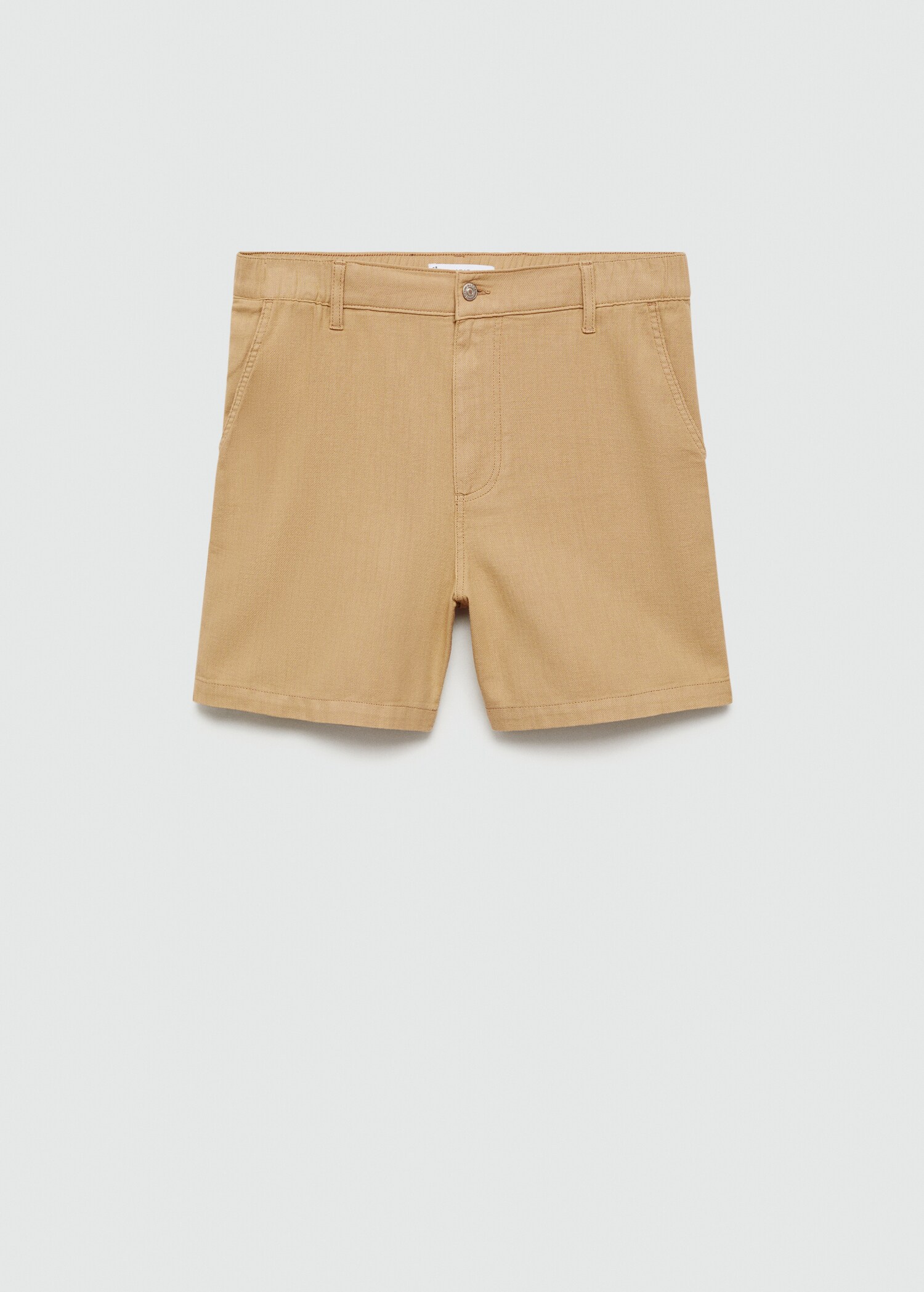 Pockets cotton Bermuda shorts - Article without model