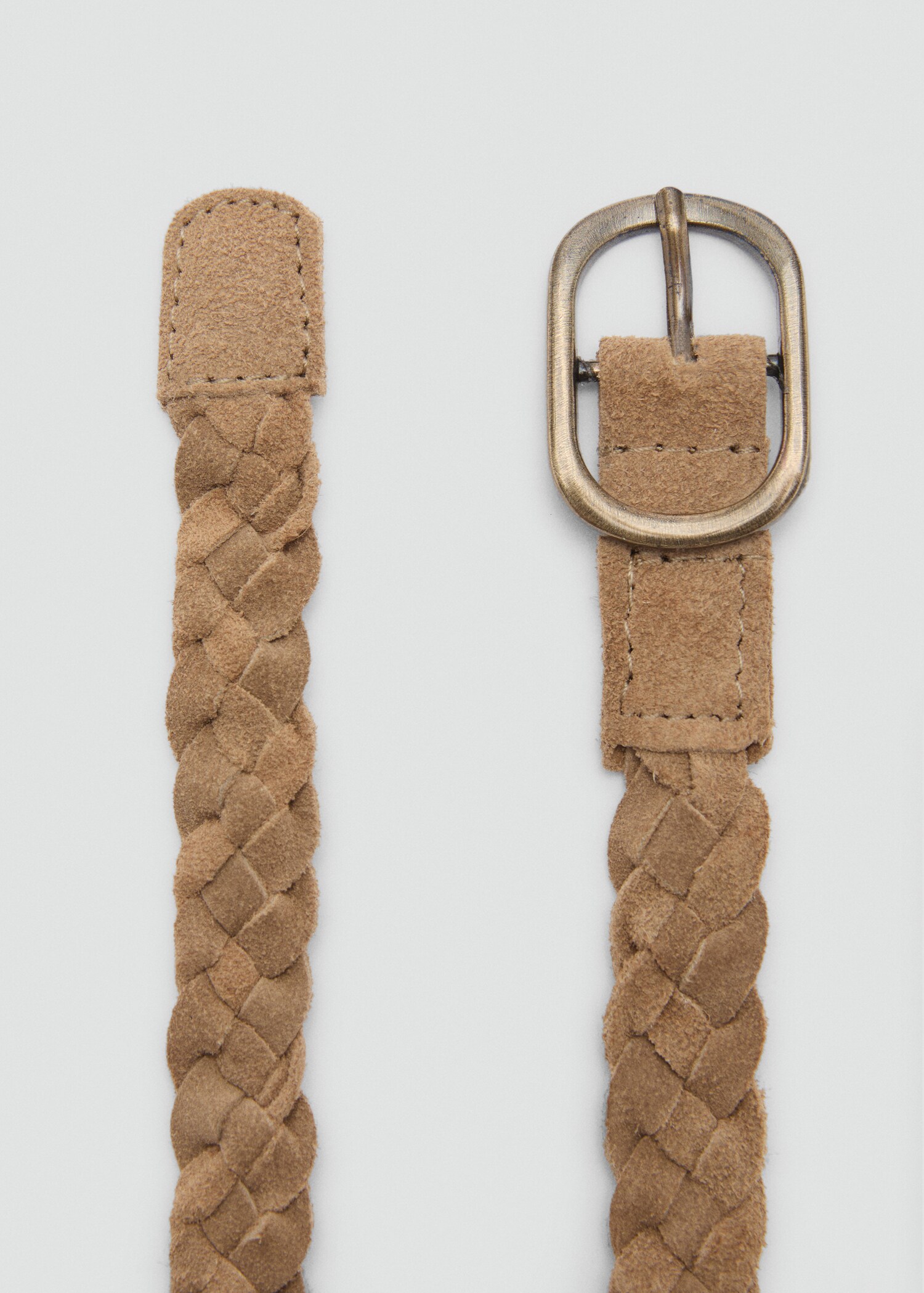 Braided leather belt - Details of the article 1