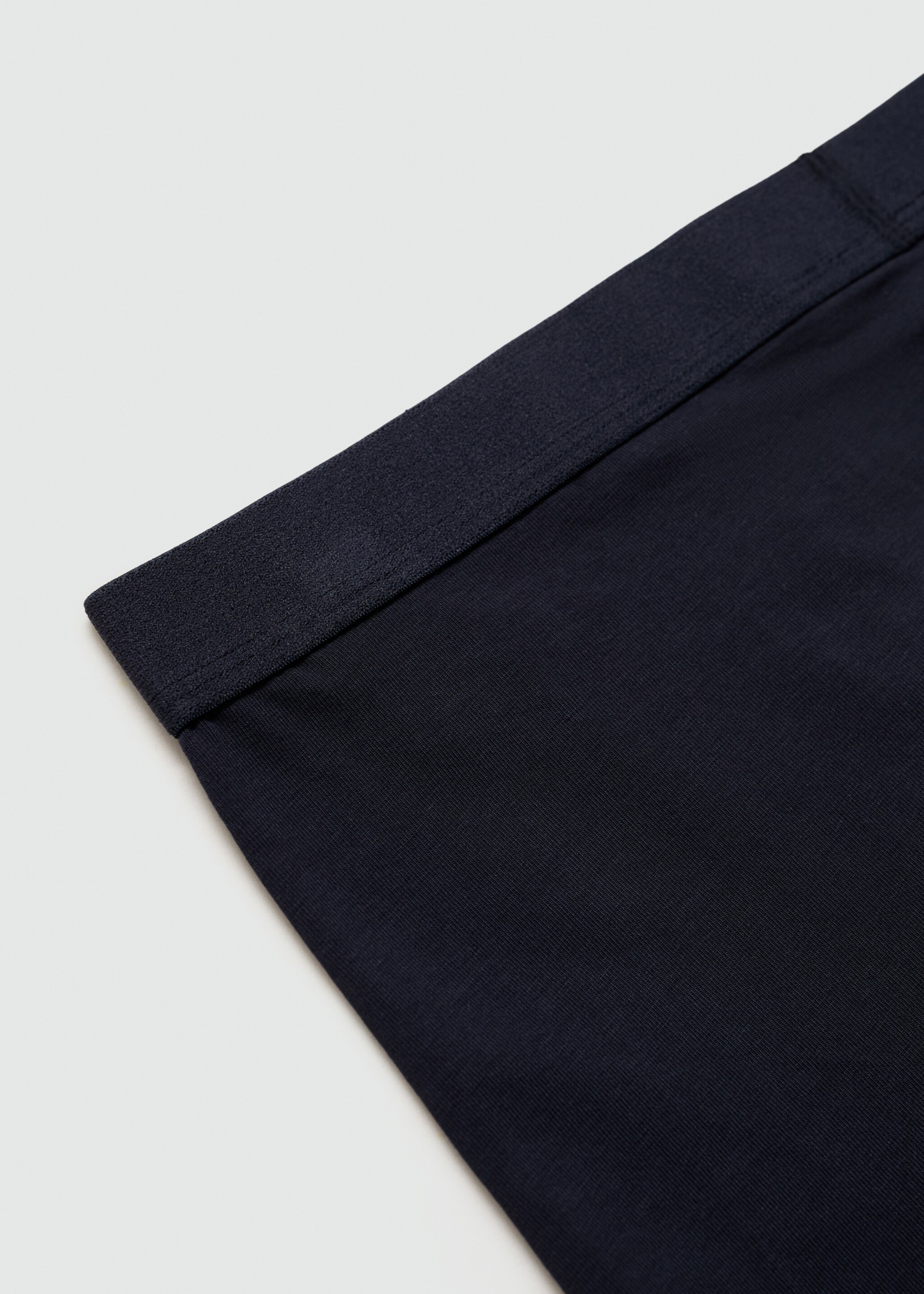 Pack of 3 cotton boxers - Details of the article 0, Dark Navy. Ref: 77030610-00.