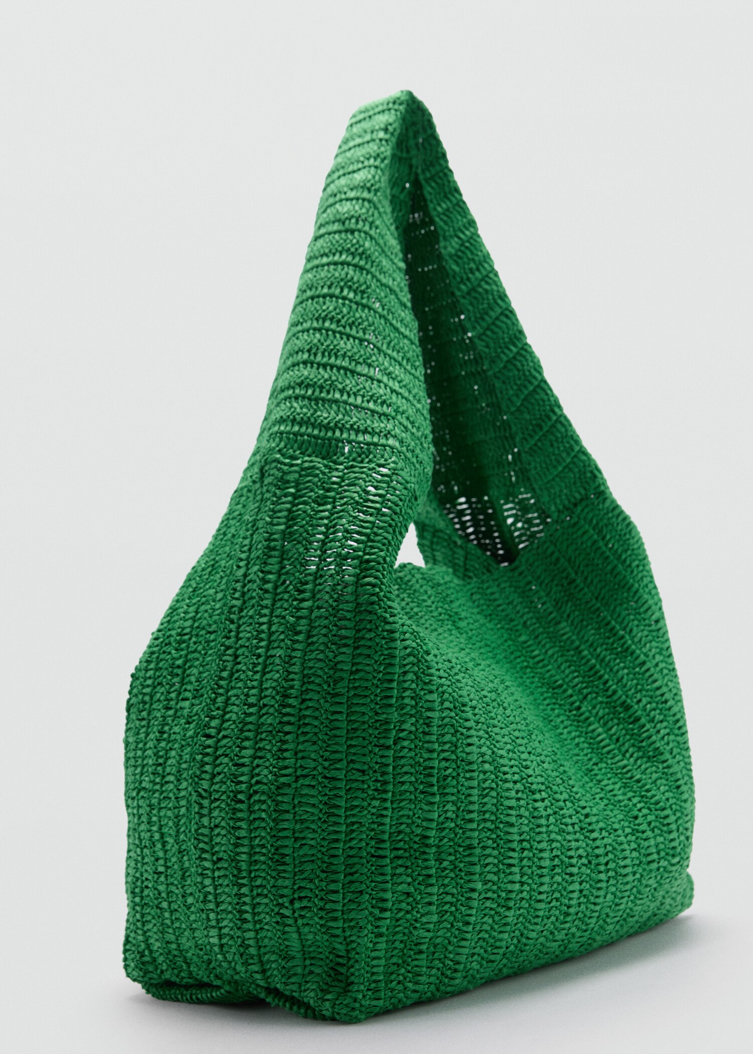 Natural fibre shopper bag - Medium plane