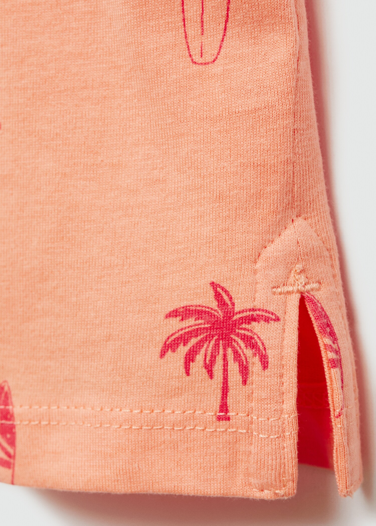 Surf printed t-shirt - Details of the article 0
