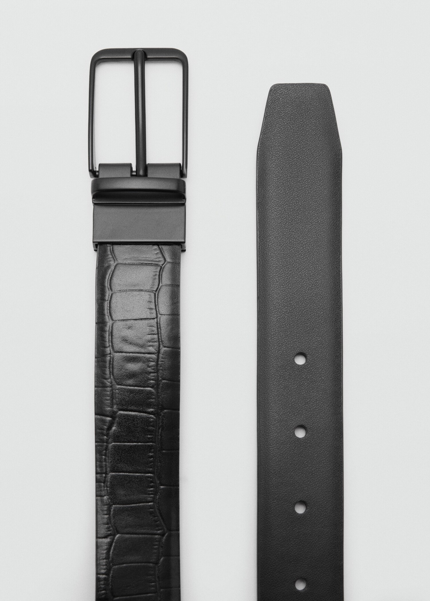 Ledergürtel in Kroko-Optik - Detail des Artikels 1