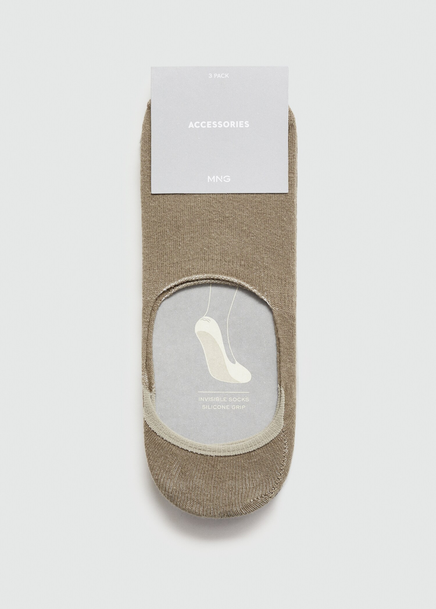 Pack 3 paires de chaussettes invisibles - Détail de l'article 0