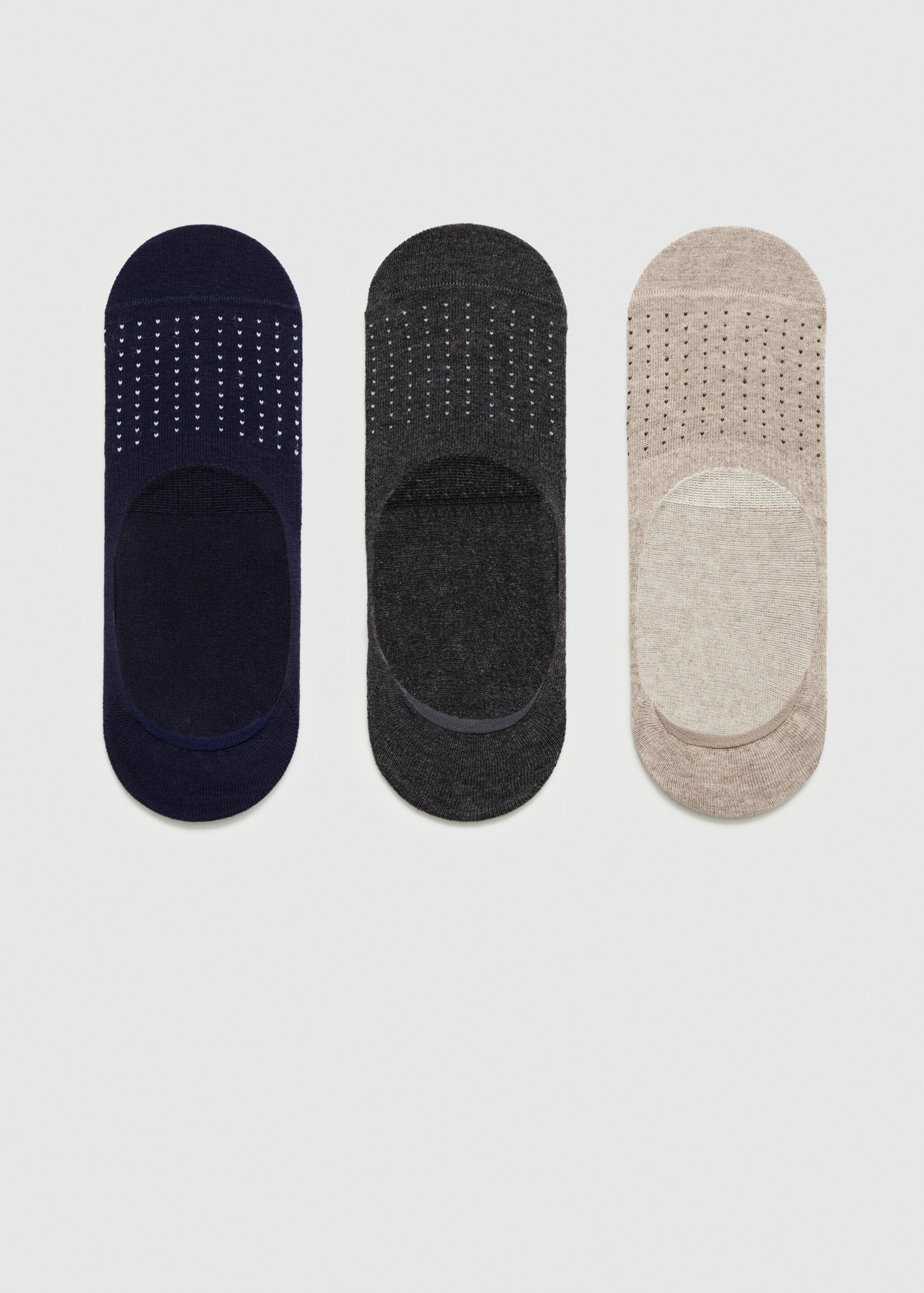 Pack 3 calcetines estampado lunares - Artículo sin modelo