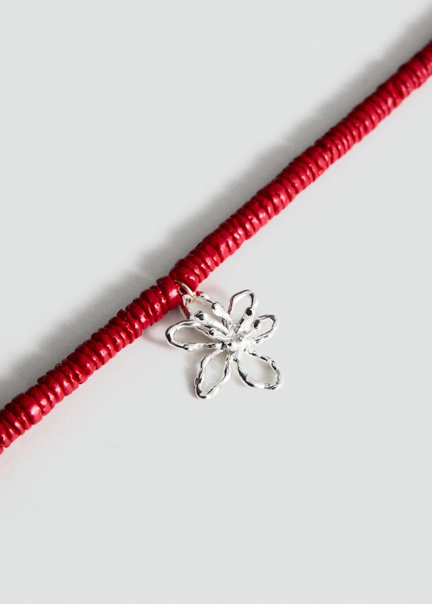 Collar conchas colgante - Plano medio