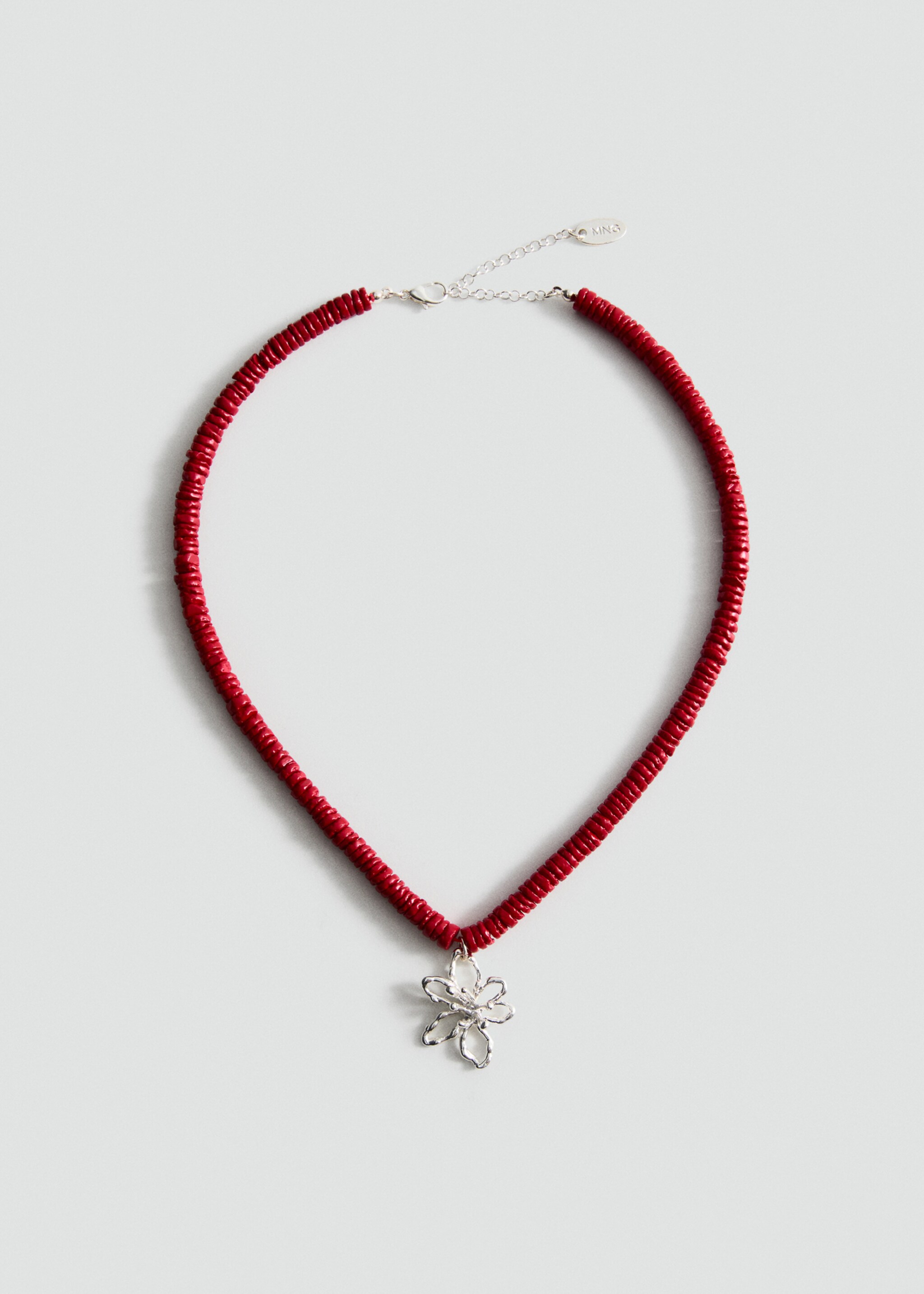 Collar conchas colgante - Artículo sin modelo, Rojo. Ref: 77030638-00.