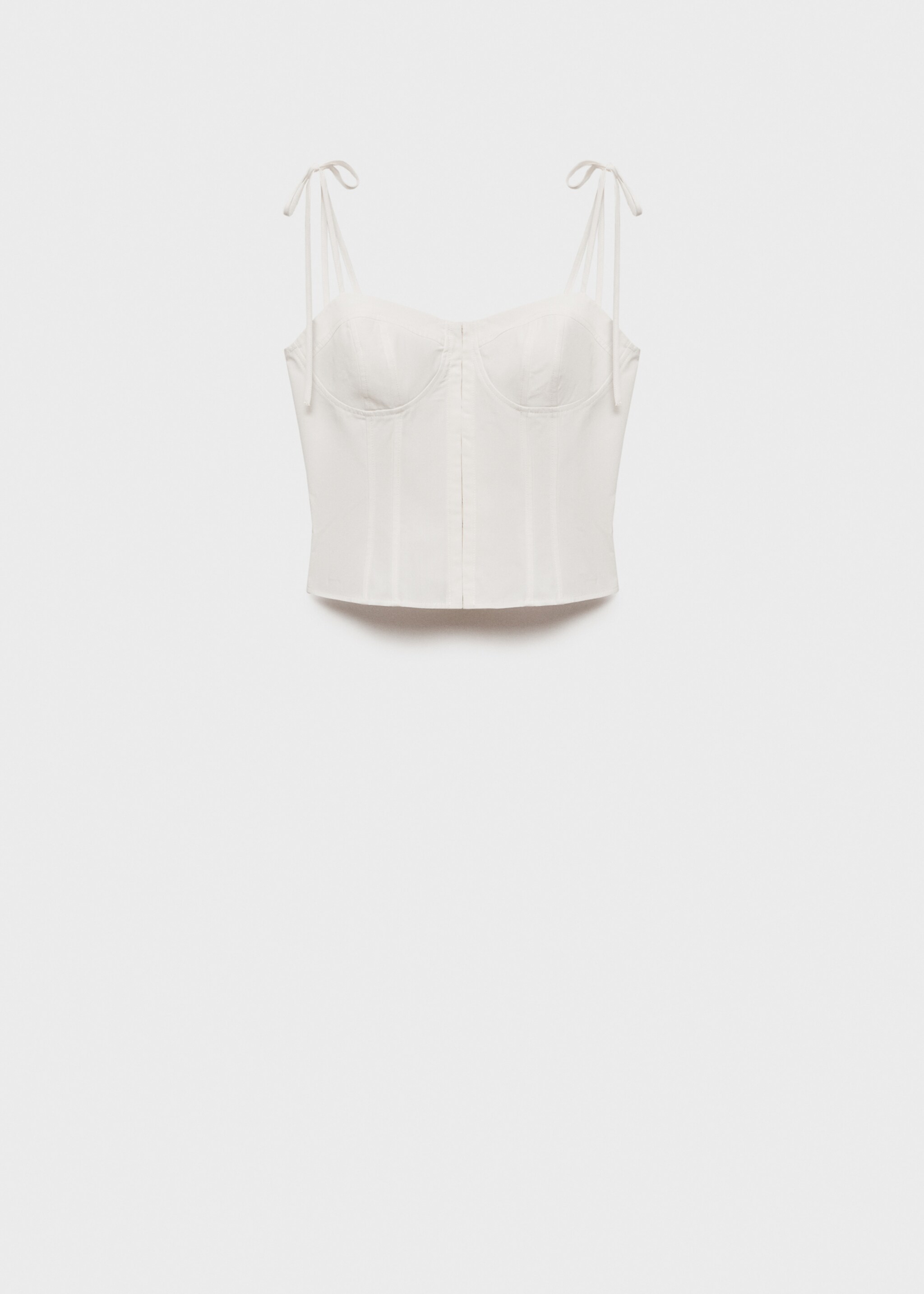 Top crop with bows - Article without model