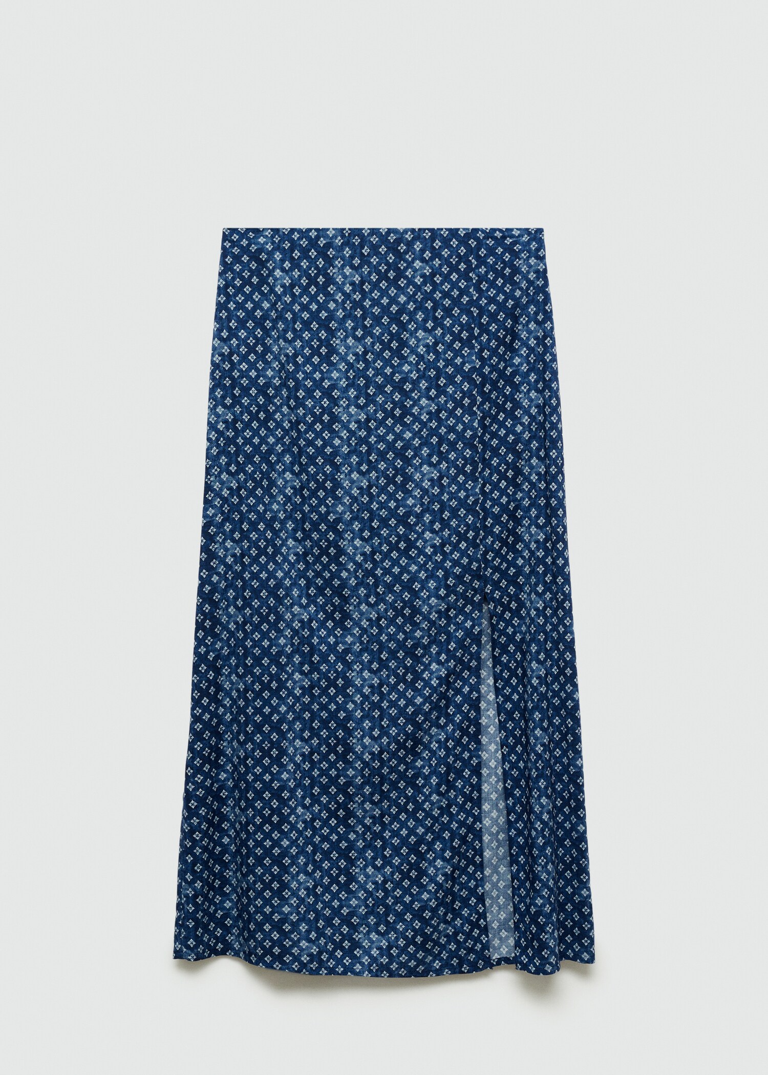 Printed midi skirt - Article without model