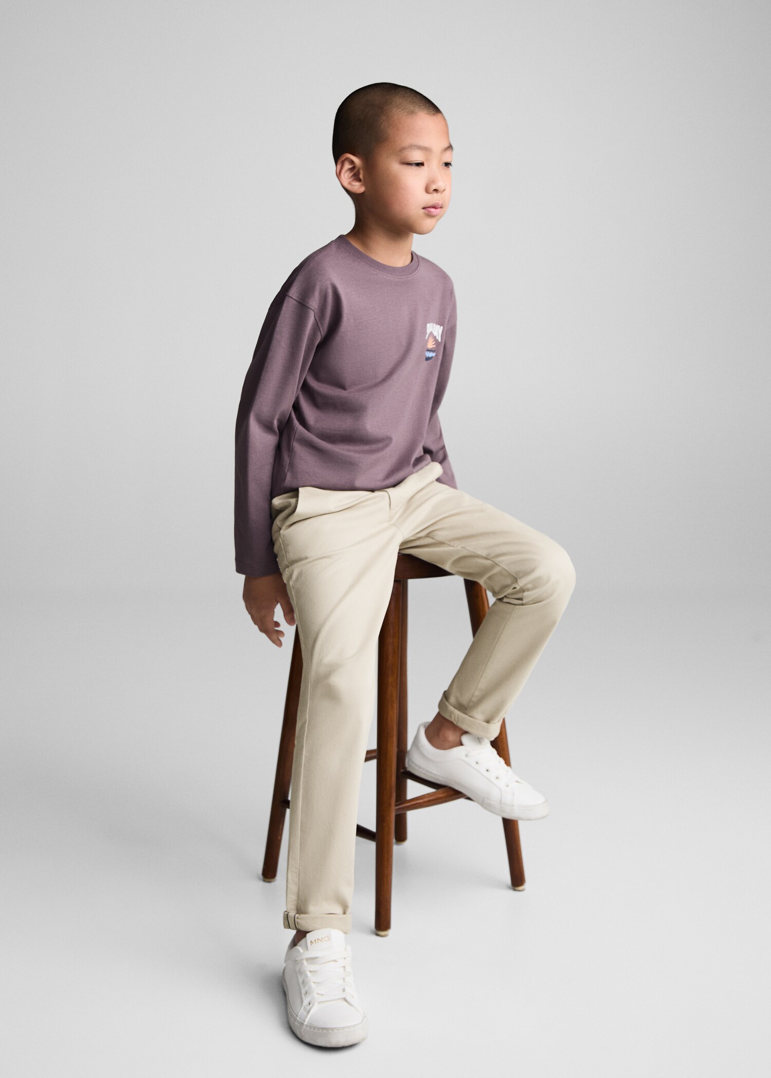 Katoenen chino - Detail van het artikel 1