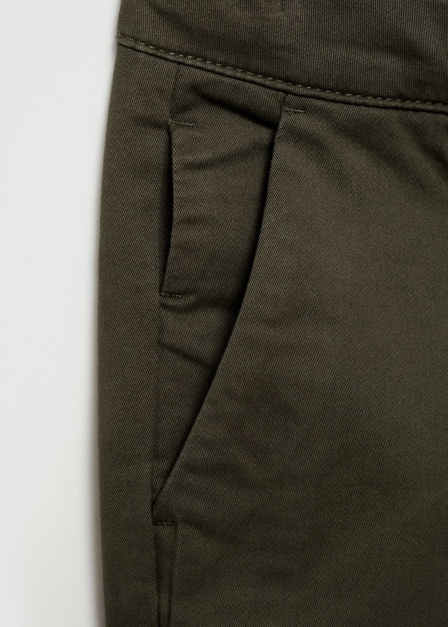 Katoenen chino - Detail van het artikel 8