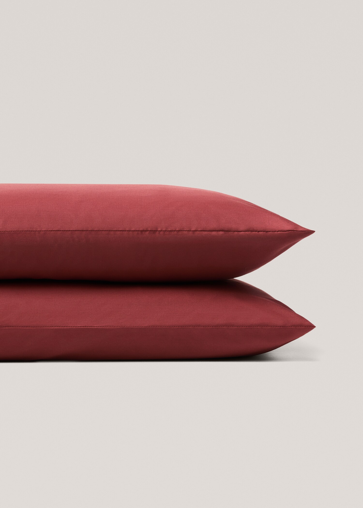 Capa de almofada de algodão de 180 fios 50 x 75 cm - Pormenor do artigo 1