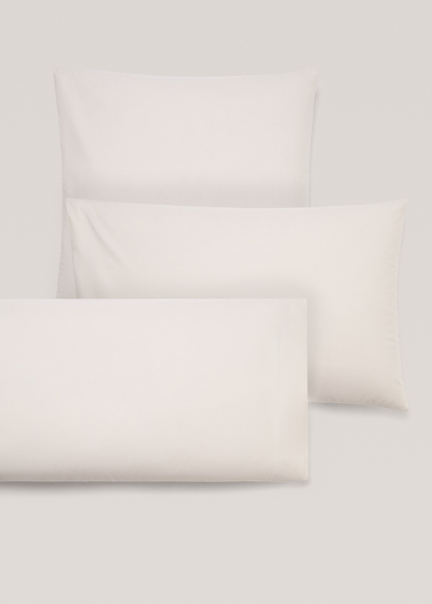 Taie d'oreiller percale de coton (300 fils) 60 x 60 cm - Détail de l'article 4