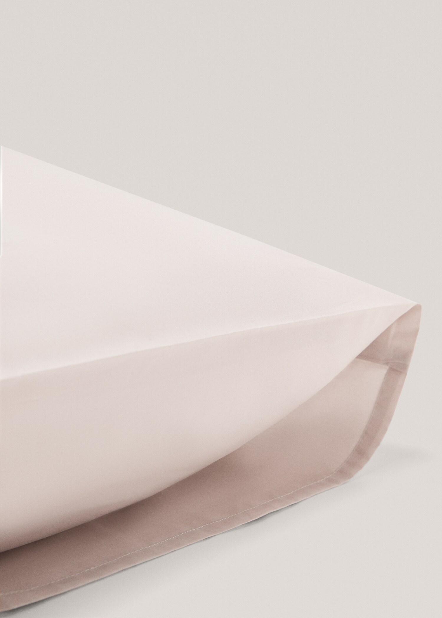 Taie d'oreiller percale de coton (300 fils) 60 x 60 cm - Détail de l'article 2