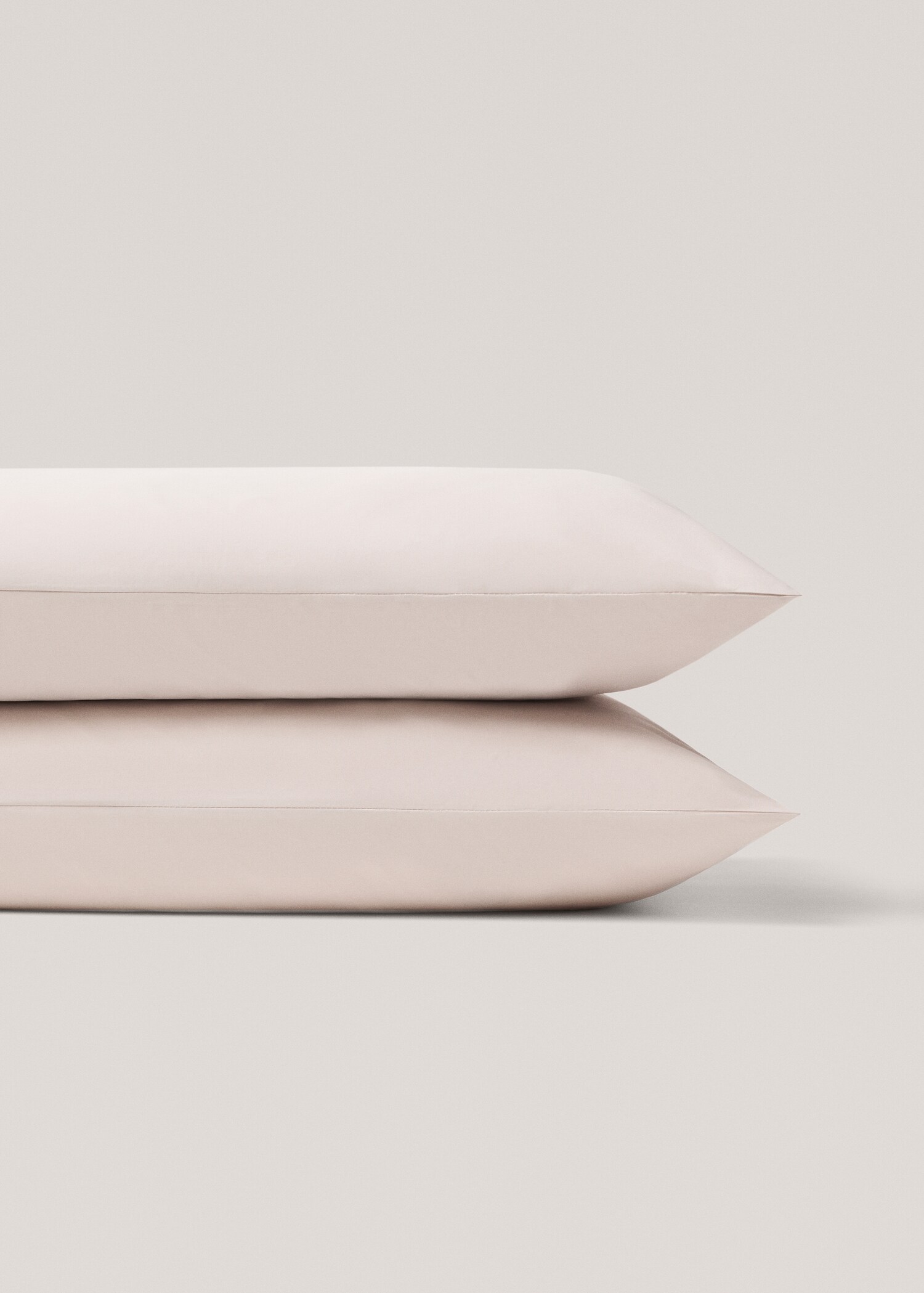 300-thread percale cotton pillowcase  50x75cm - Details of the article 1