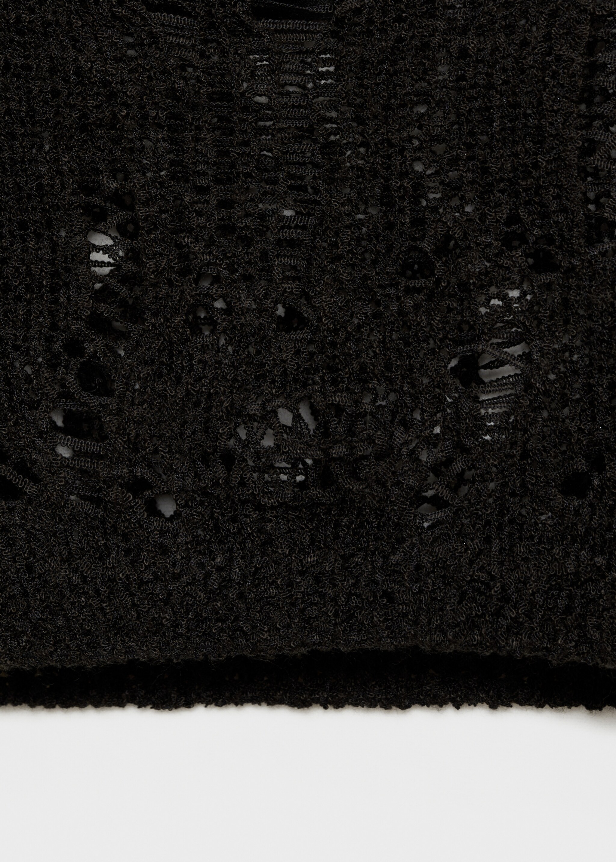 Drainage point sleeves - Details of the article 8, Black. Ref: 77031506-00.