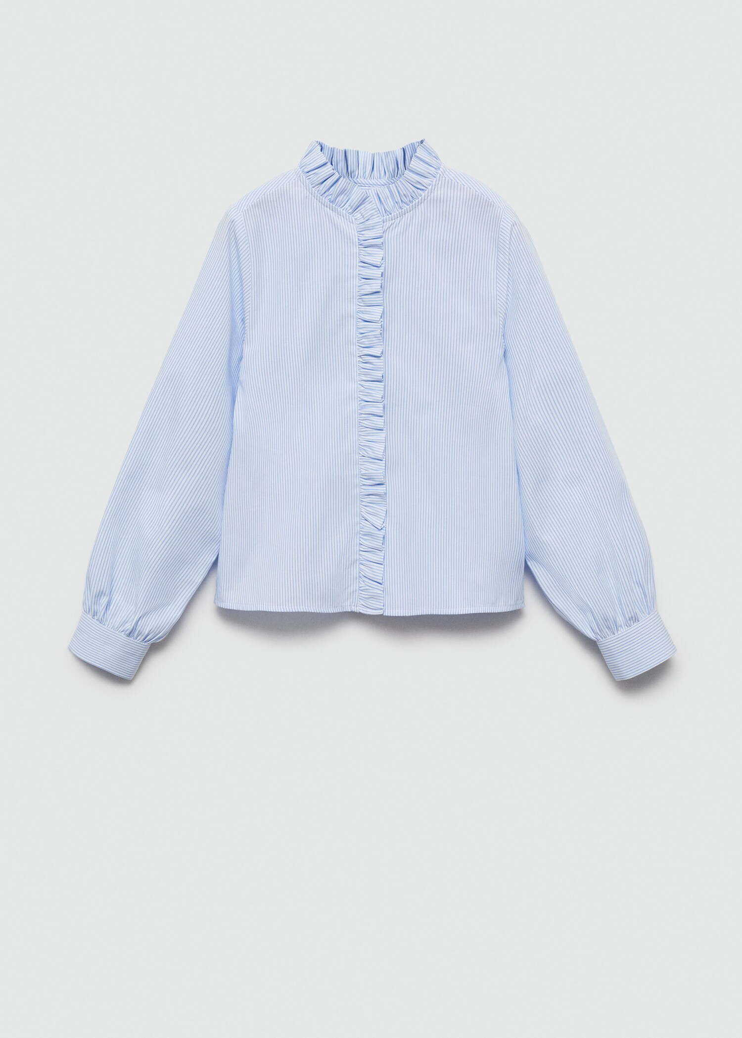 Shirt with ruffle detail - Article without model