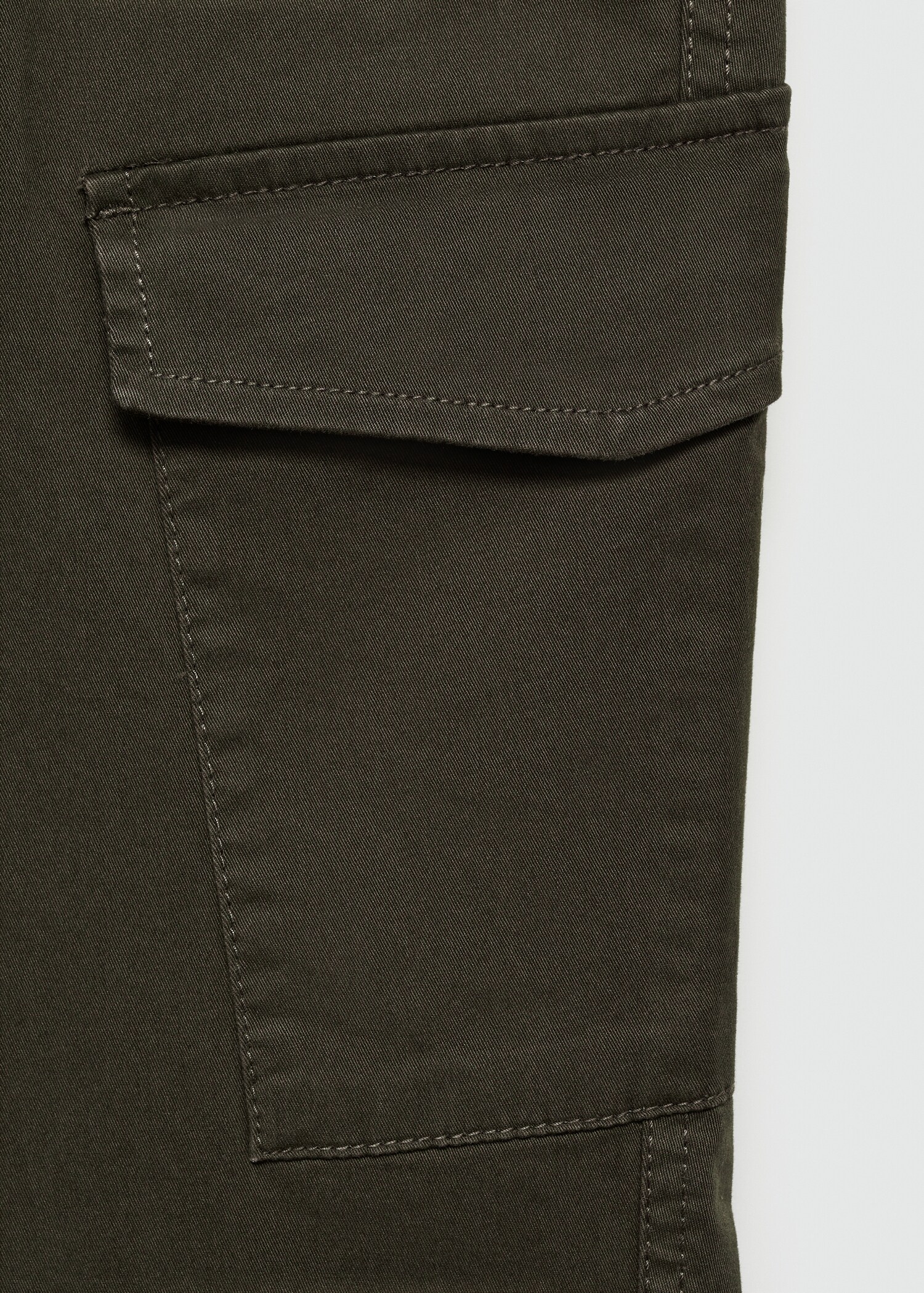 Cotton cargo trousers - Details of the article 8