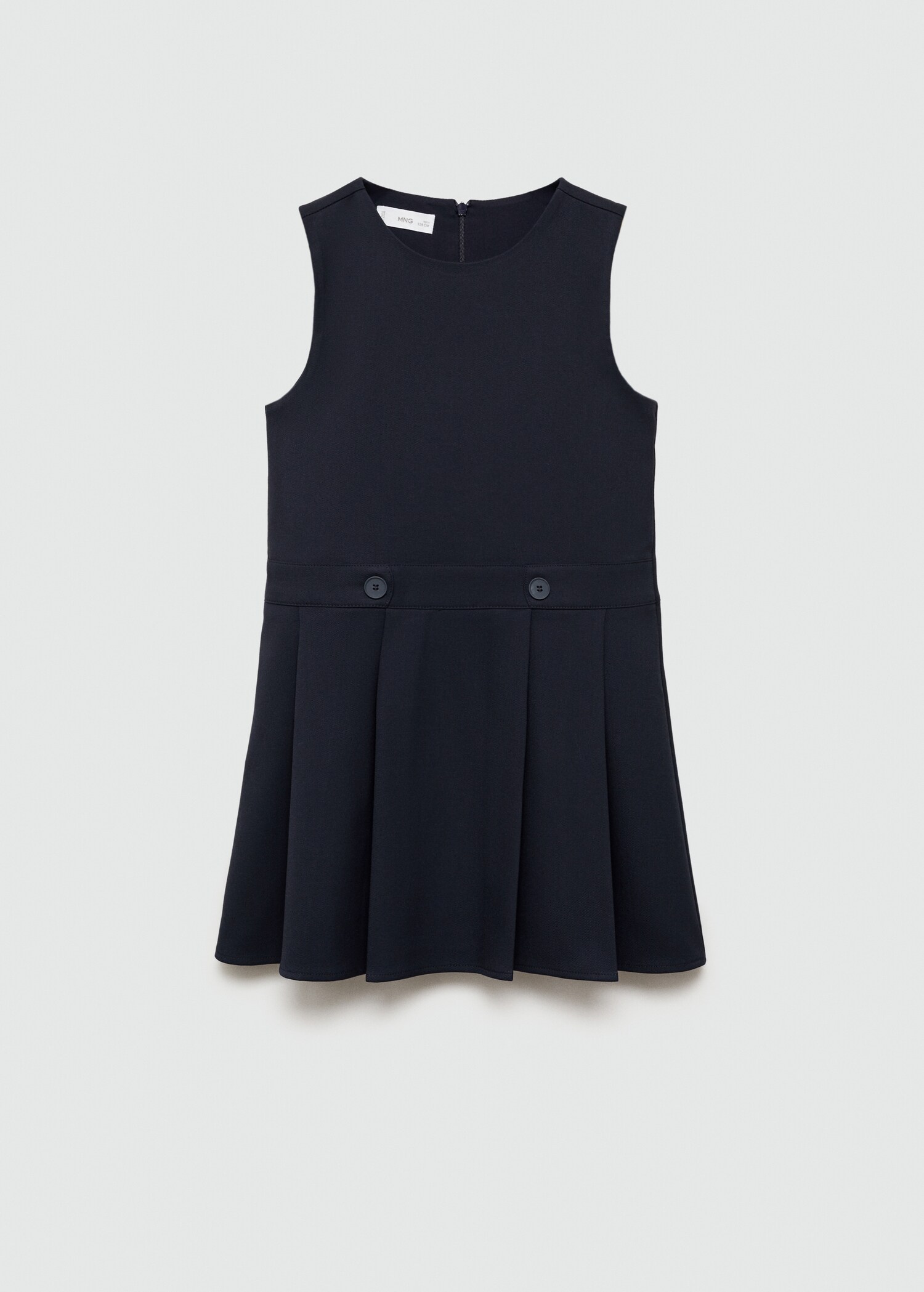 Robe courte plissée - Article sans modèle
