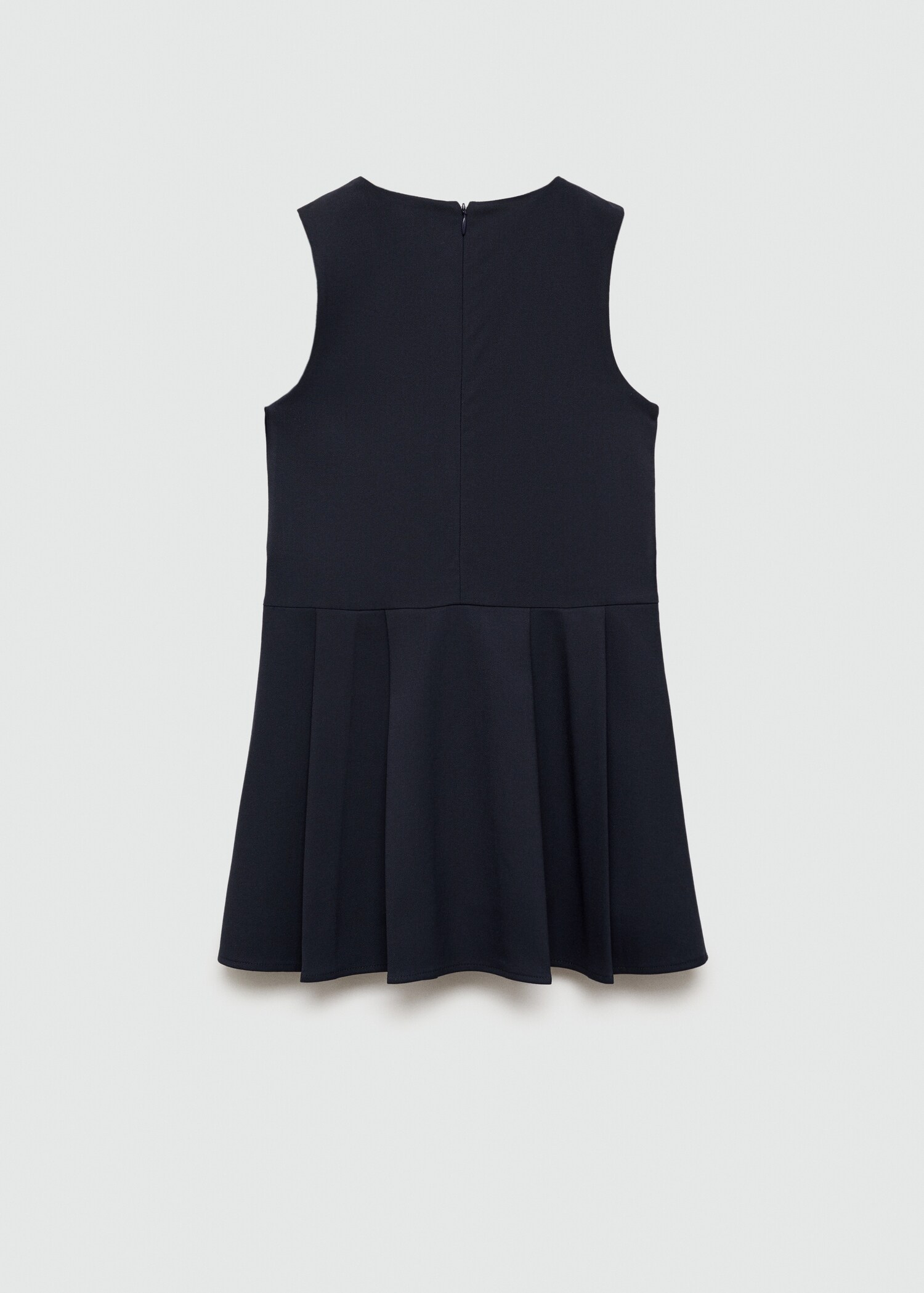 Robe courte plissée - Verso de l’article