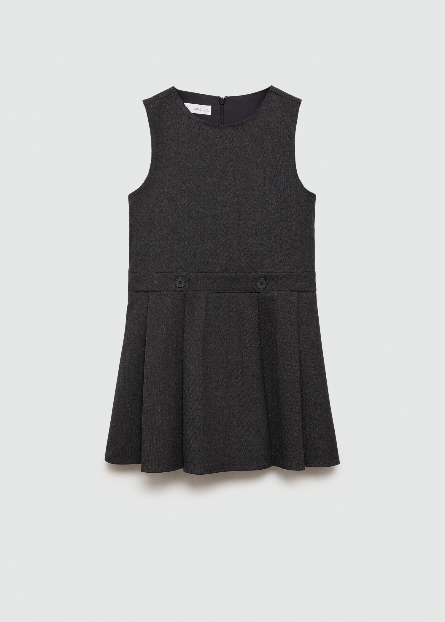 Robe courte plissée - Article sans modèle