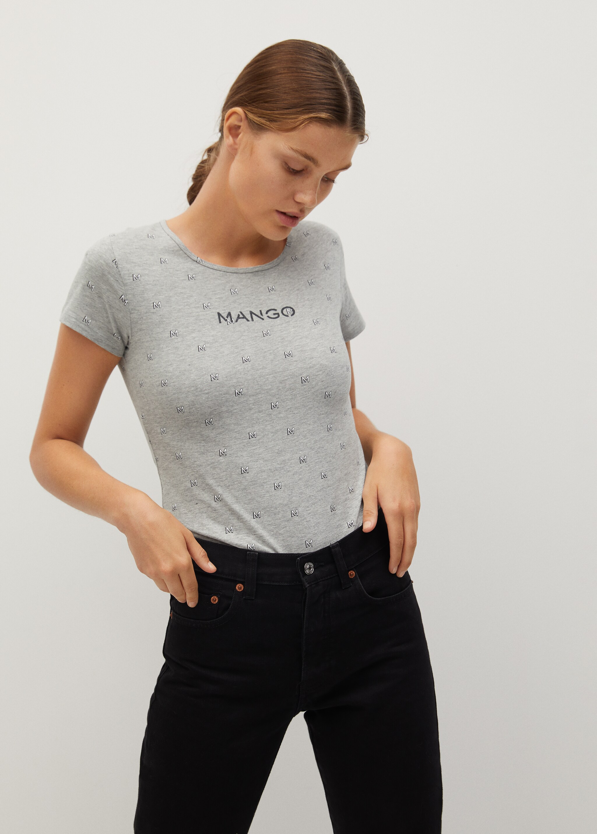 Camiseta logo estampada - Detalle del artículo 1