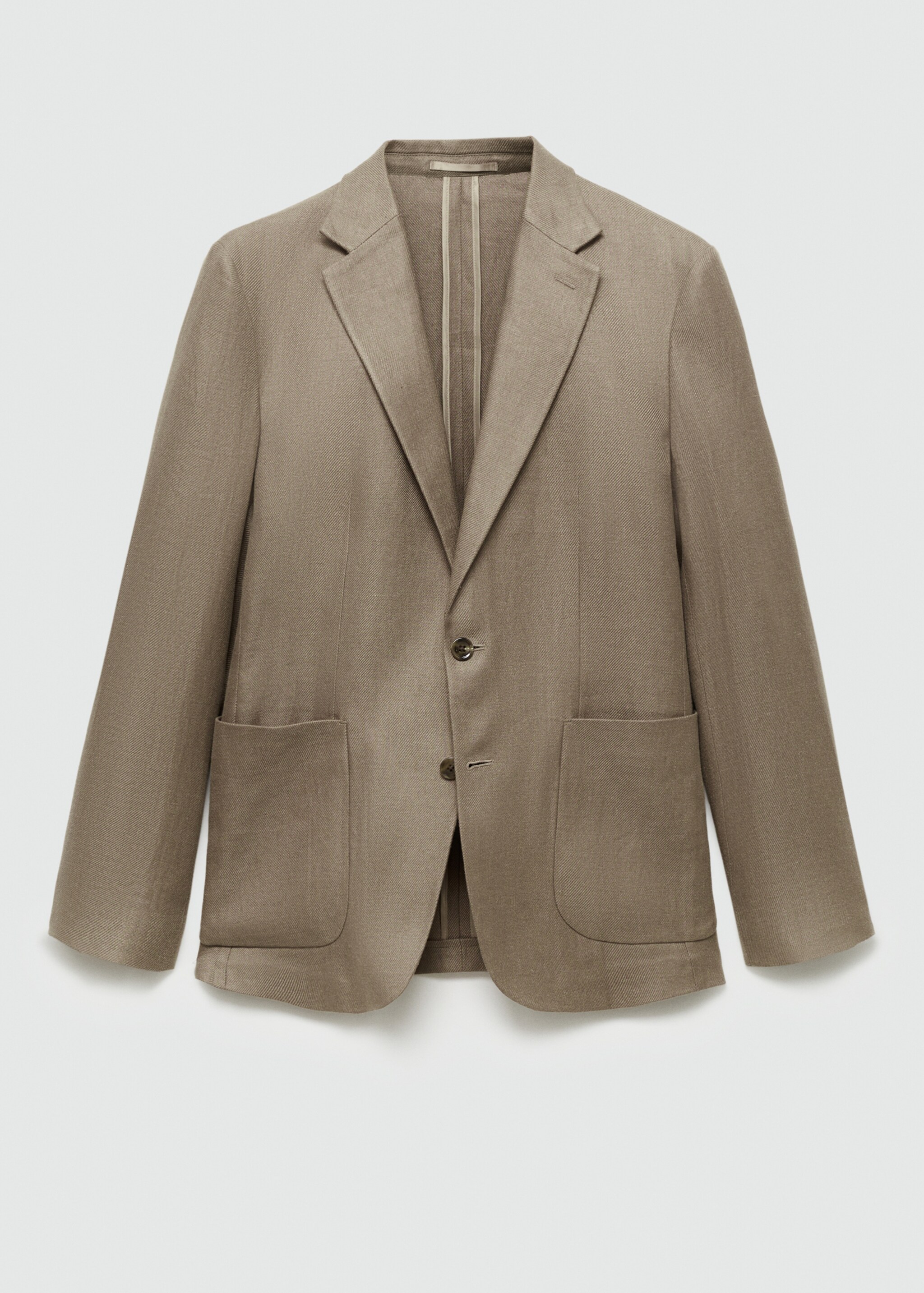 100% linen slim fit blazer - Article without model